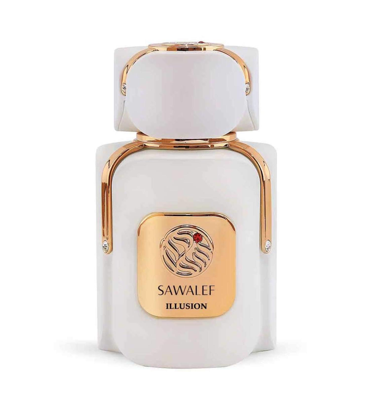 Swiss Arabian ILLUSION Eau de Parfum 80 mL from the SAWALEF Boutique Range | Unisex Dry Woody Niche Release | Long Lasting with Intense Sillage | Cologne for Men and Perfume for Women Oud 1 Count (Pack of 1) - Buy Online on SooperMarket.com