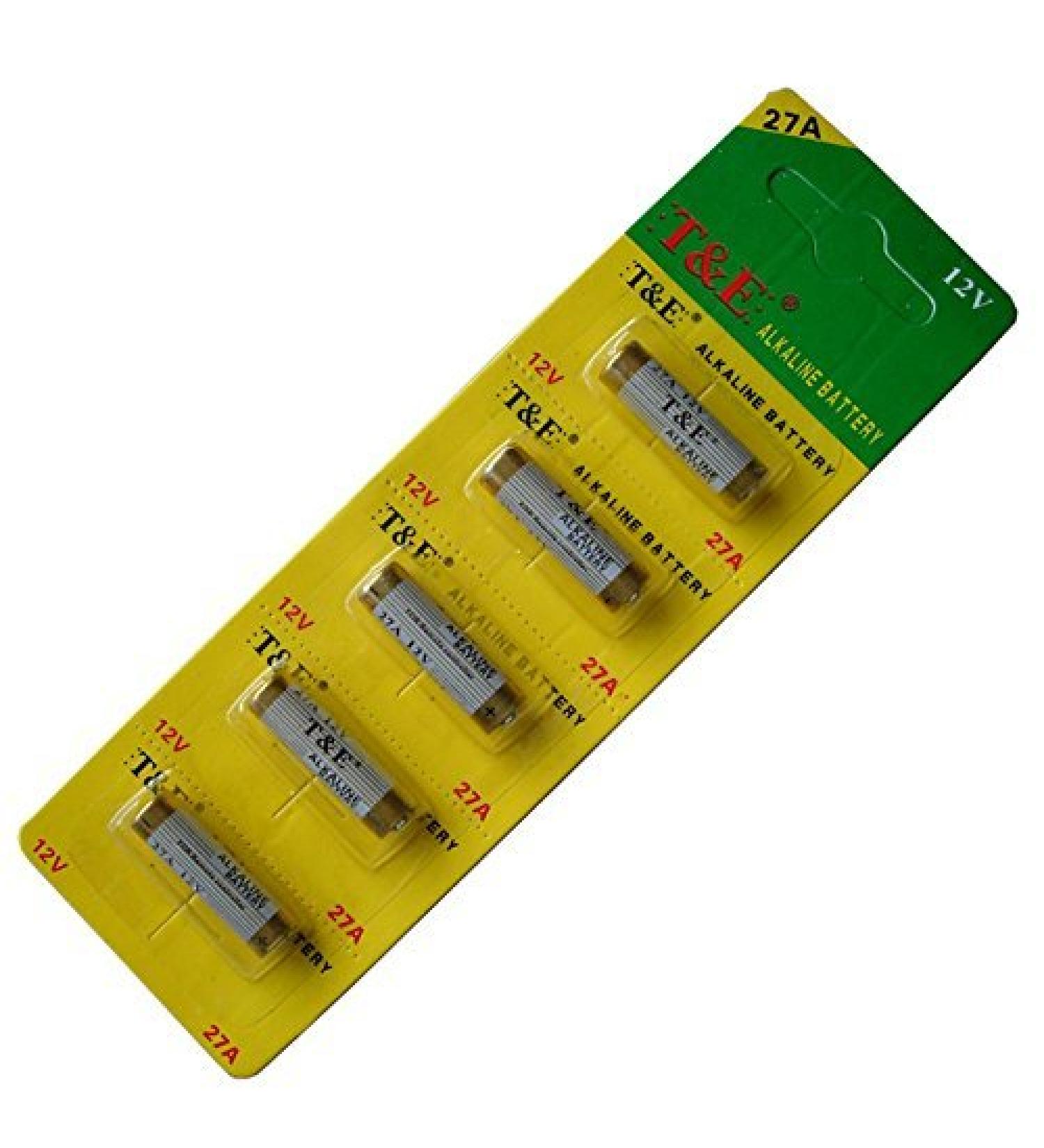 New T&E 10 x 27A MN27 12V Alkaline Battery