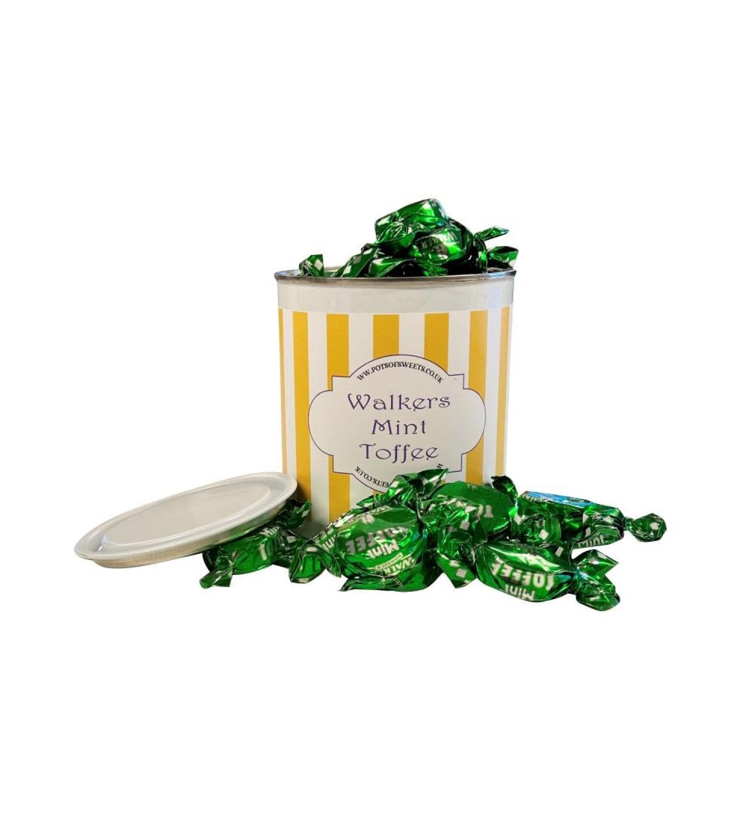 Walkers Individually Wrapped Mint Toffees - 250g Paint Pot Tin - Buy Online on SooperMarket.com