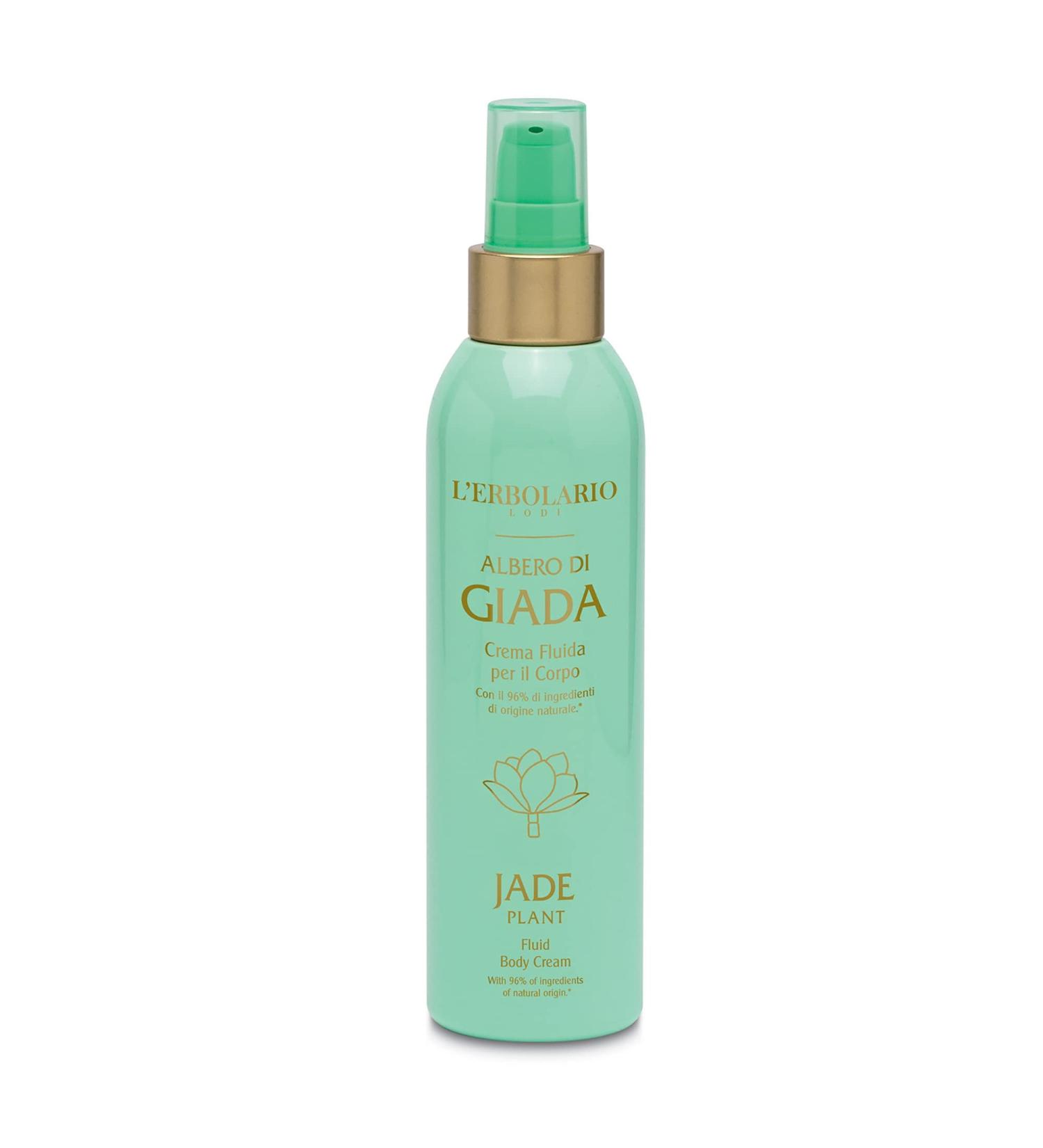 LErbolario Jade Tree Body Fluid - 200ml Moisturising Care with Natural Ingredients | International Shipping Available - Buy Online on SooperMarket.com