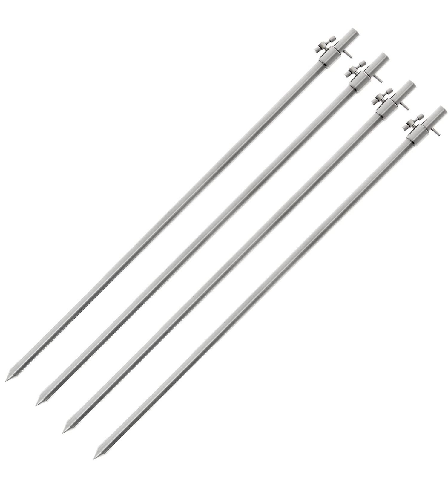 Buy g8ds 4X Stainless Steel Fishing Bankstick - Large 50-90cm Rod Holder Rod Rest Rodpod | International Shipping Available - Buy Online on SooperMarket.com