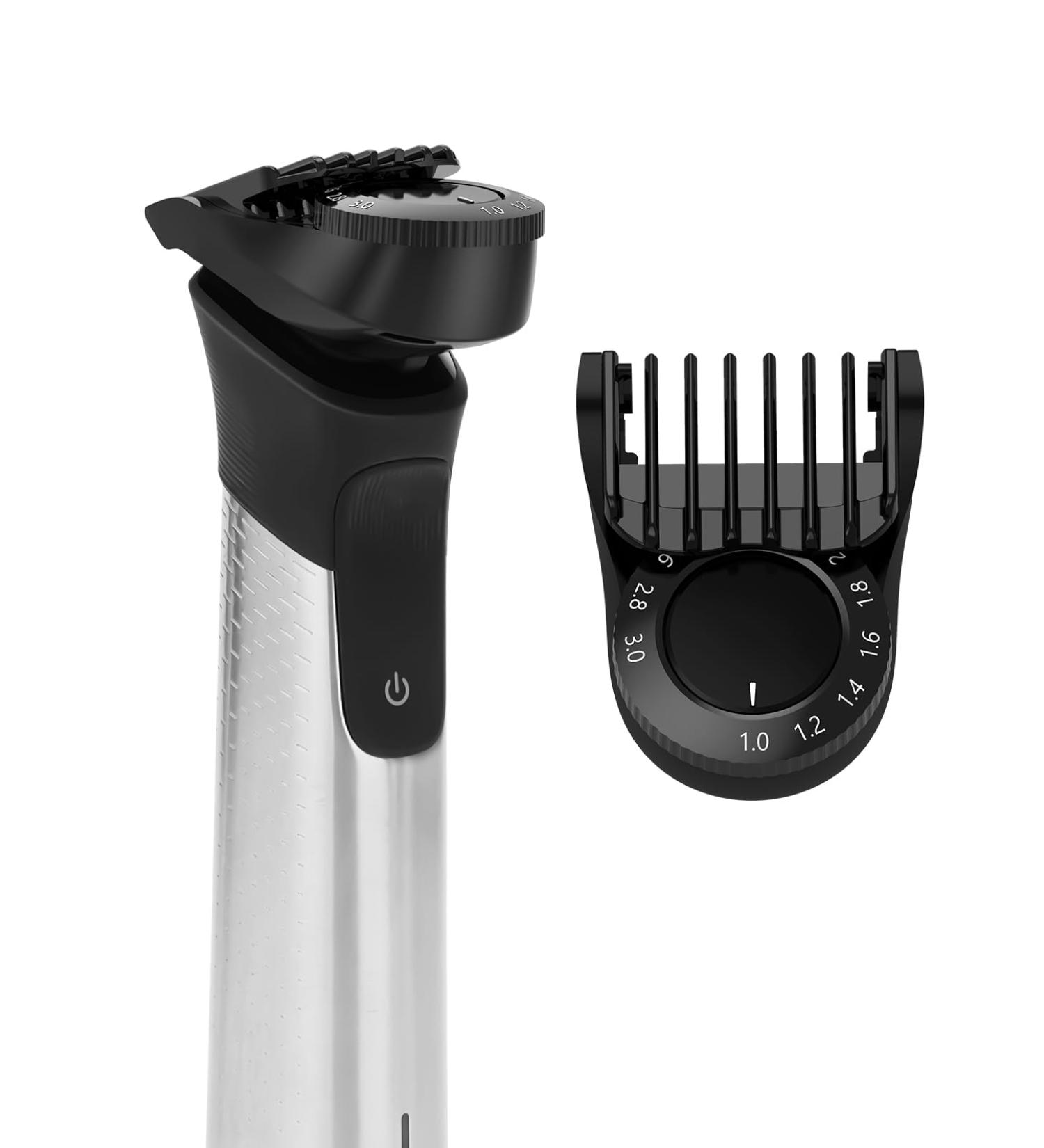 YINKE 11-in-1 Adjustable Comb for Philips Multigoom Series 3000 5000 9000 7000 Beard Trimmer Series 3000 5000 Shaver and Trimmer Precise Length of The Attachment Ranges from 1.0-3.0 mm Black - Buy Online on SooperMarket.com