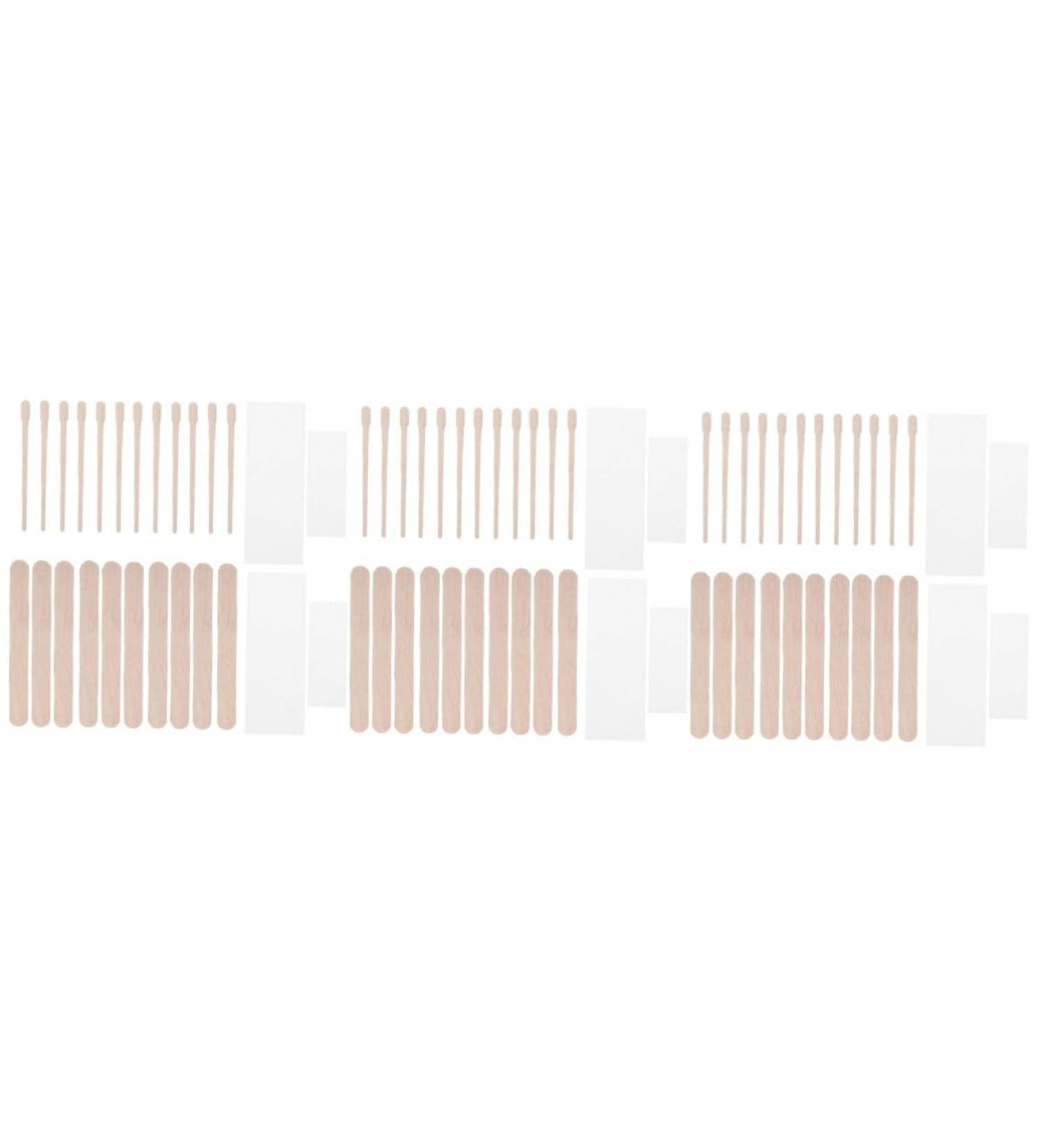 Buy Angoily 1200pcs Disposable Beauty Bar Spatula Set for Hair Removal - Natural Birch Wax Stick Tools - International Shipping Available - Buy Online on SooperMarket.com