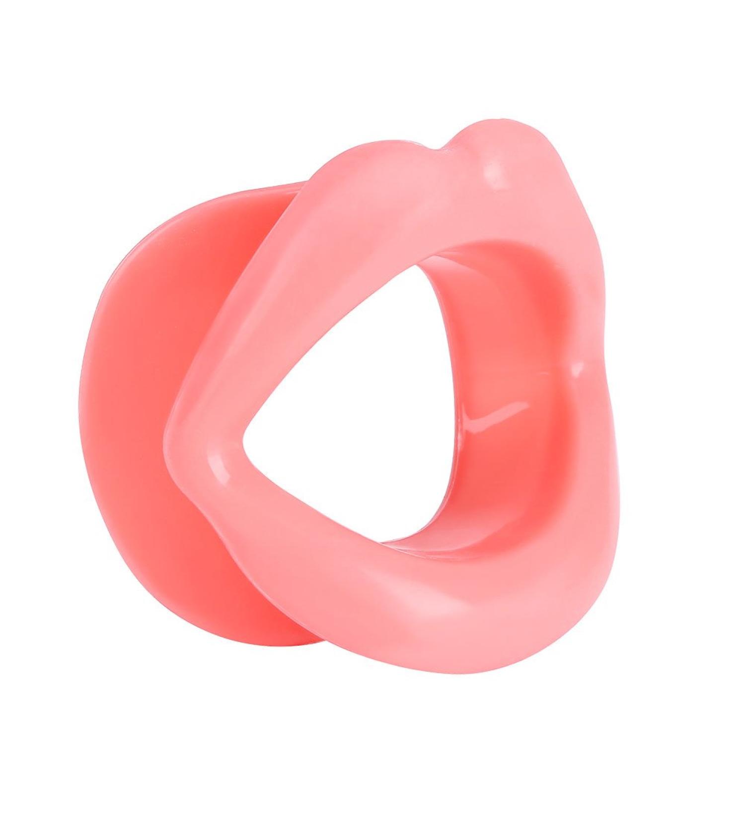 ANGGREK Silicone Mouth Muscle Tightener Face Lifting Lip Exerciser Red Anti-Wrinkle Anti-Aging Face Slimmer Exercise Mouth - Buy Online on SooperMarket.com