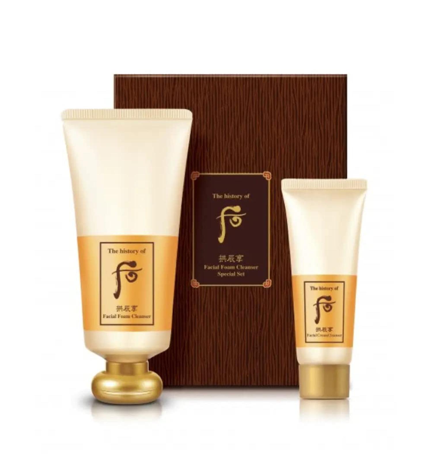 Whoo Gongjinhyang Facial Foam Cleanser Special Set 16.0 Ounce