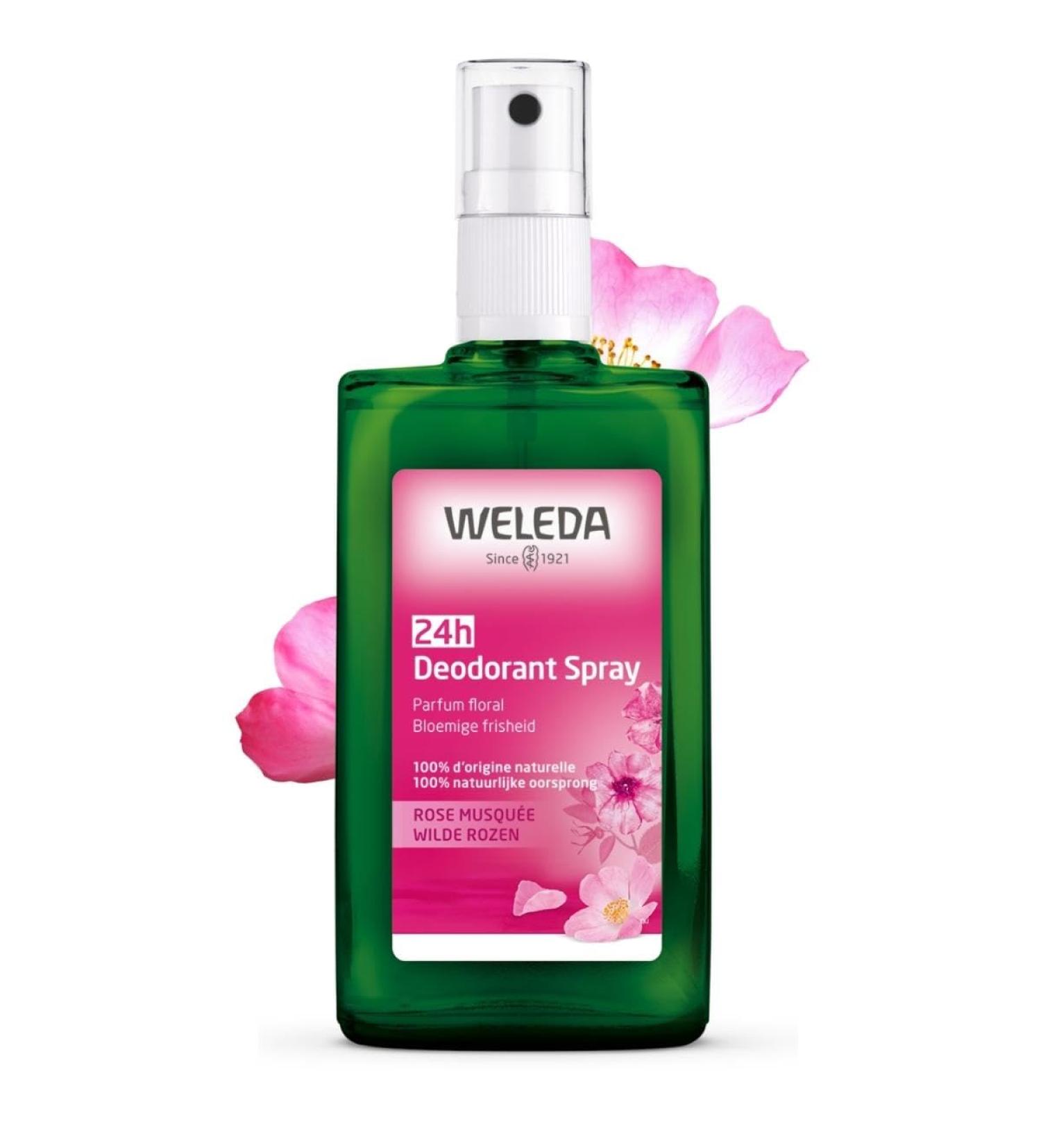 Weleda Wild Rose Deodorant 100ml Rose 100 ml (Pack of 1) - Buy Online on SooperMarket.com