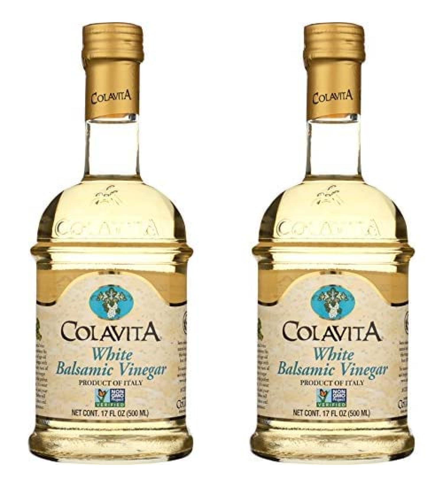 Colavita White Balsamic Vinegar 16.9oz - Pack of 2 | Premium Quality - Buy Online on SooperMarket.com