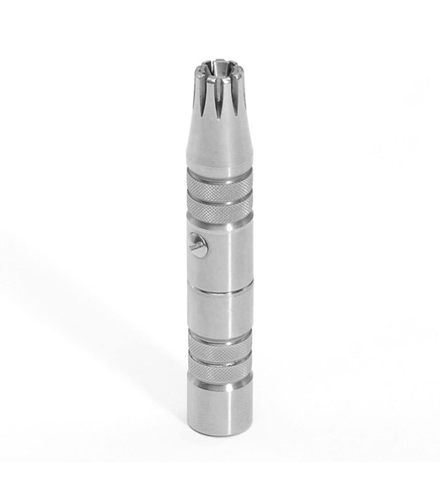 Buy TEMKIN Portable Nose Hair Trimmer - Manual Stainless Steel Ear & Nose Hair Removal Razor - Buy Online on SooperMarket.com