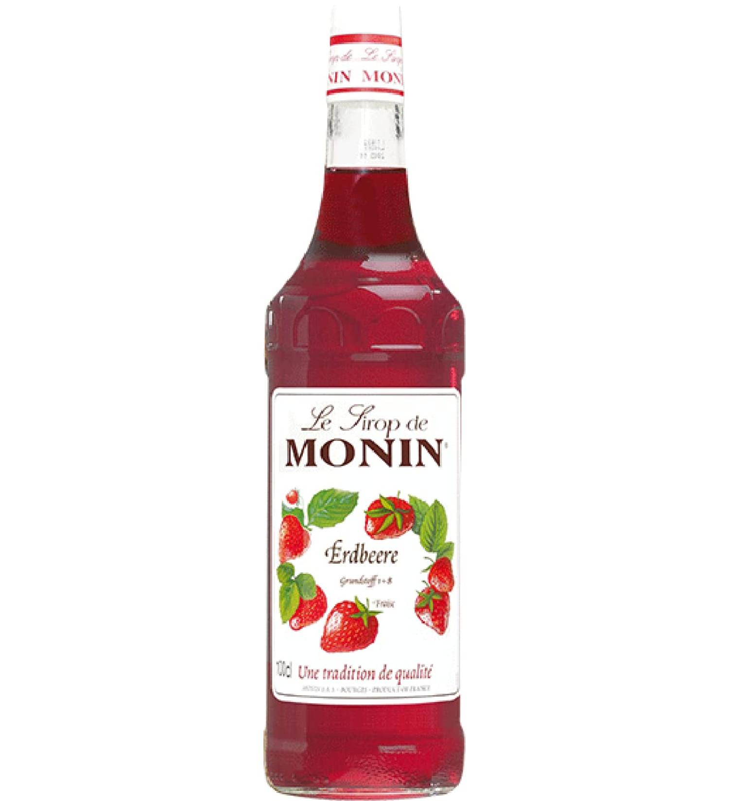 MONIN Strawberry Syrup 1 litre 700 ml (1 pack)