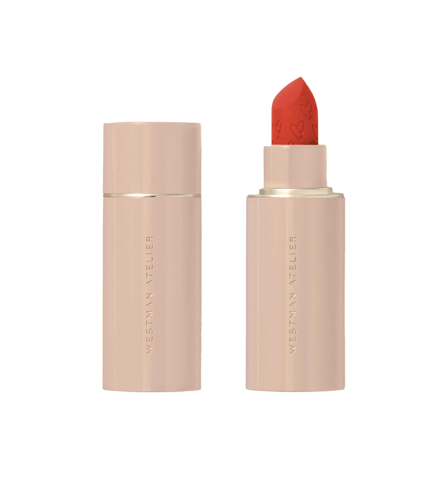 WESTMAN ATELIER Lip Suede Matte Lipstick - Le Rouge (Bright Tomato) | International Shipping Available  - Buy Online on SooperMarket.com