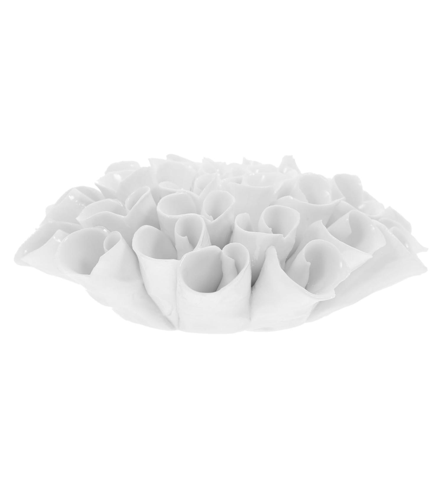 HOLIDYOYO 1pc Ceramic Sunflower Decorations Wall Art Decor Wall Decor Grace Decor Ceramics White - Buy Online on SooperMarket.com
