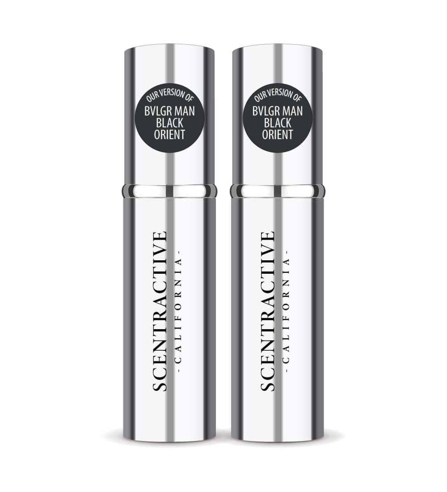 CA Perfume Impression of Bvlg Man Black Orient For Men Replica Version Fragrance Dupes Concentrated Long Lasting Eau de Parfum Spray Refillable Atomizer Bottle 0.17 Fl Oz/5ml-X2 BVLGR BVLGR MAN BLACK ORIENT IMPRESSION 0.34 Fl Oz (Pack of 1) - Buy Online on SooperMarket.com