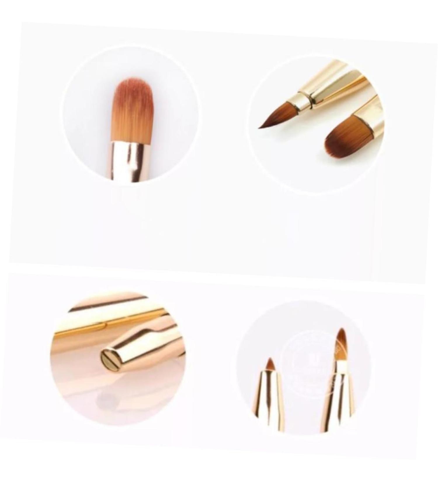 MAGICLULU Lip Brush Make up Makeup Lip Lipstick Gloss Makeup Brush Lip Lip Gloss Retractable Lipbrush Makeup Beauty Tool Kit Makeup Brushed Portable Concealer Brush - Buy Online on SooperMarket.com