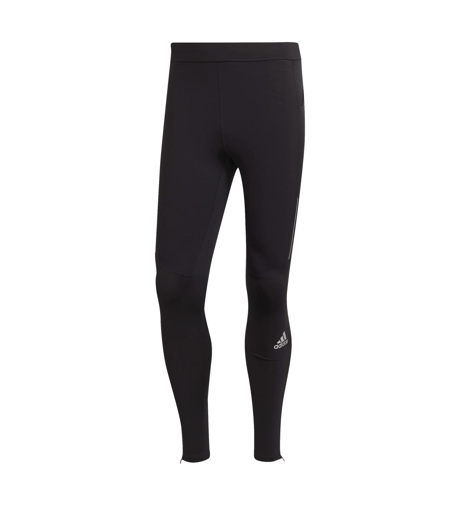 adidas Men's Own The Run Tights Large Black/Reflective Silver - Performance Running Apparel - Buy Online on SooperMarket.com