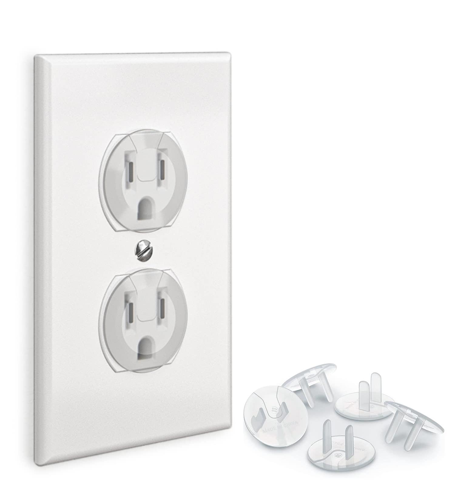 24 Pack Baby Proofing Outlet Covers - Shock Prevention, Easy Installation, Safe & Secure Plastic Plug Covers - Buy Online on SooperMarket.com