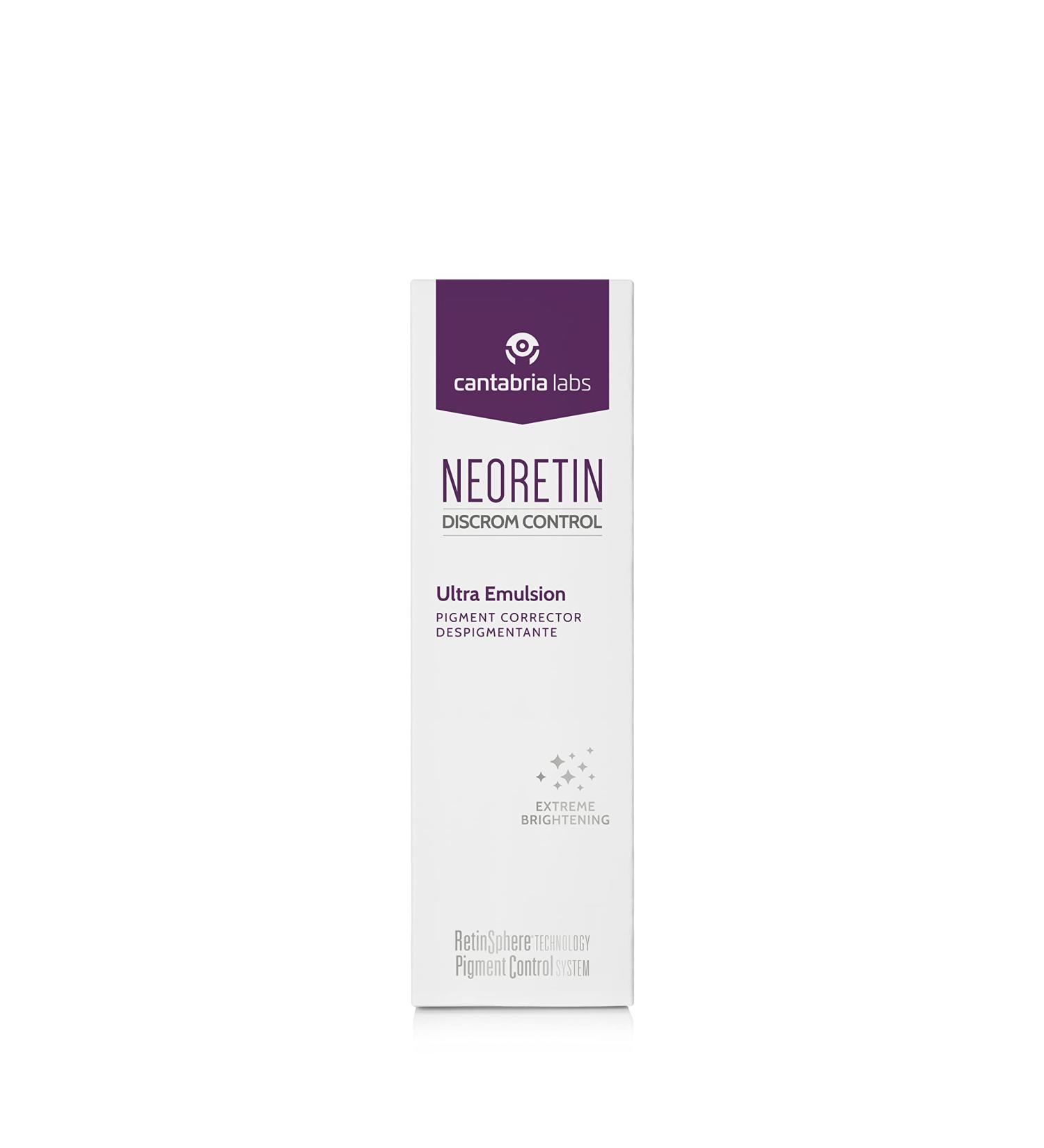 Neoretin Discrom Ultra Depigmenting Emulsion 30ml - Fade Dark Spots & Even Skin Tone - Buy Online on SooperMarket.com