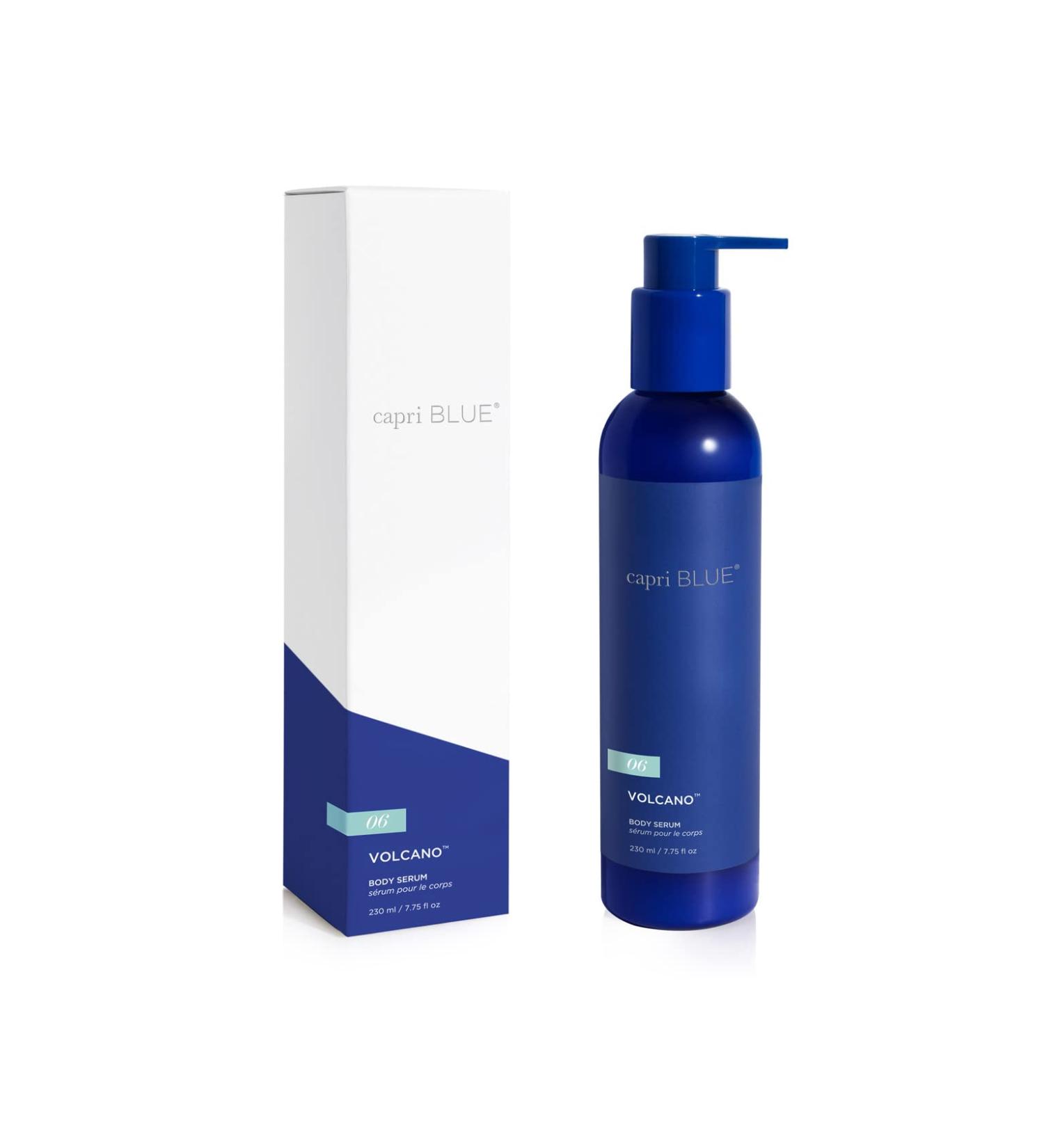 Capri Blue Volcano Body Serum - Hydrating Lightweight Skin Serum with Sodium Hyaluronate, Argan Oil & Jojoba Oil - 7.75 oz - Paraben & Cruelty Free - Buy Online on SooperMarket.com