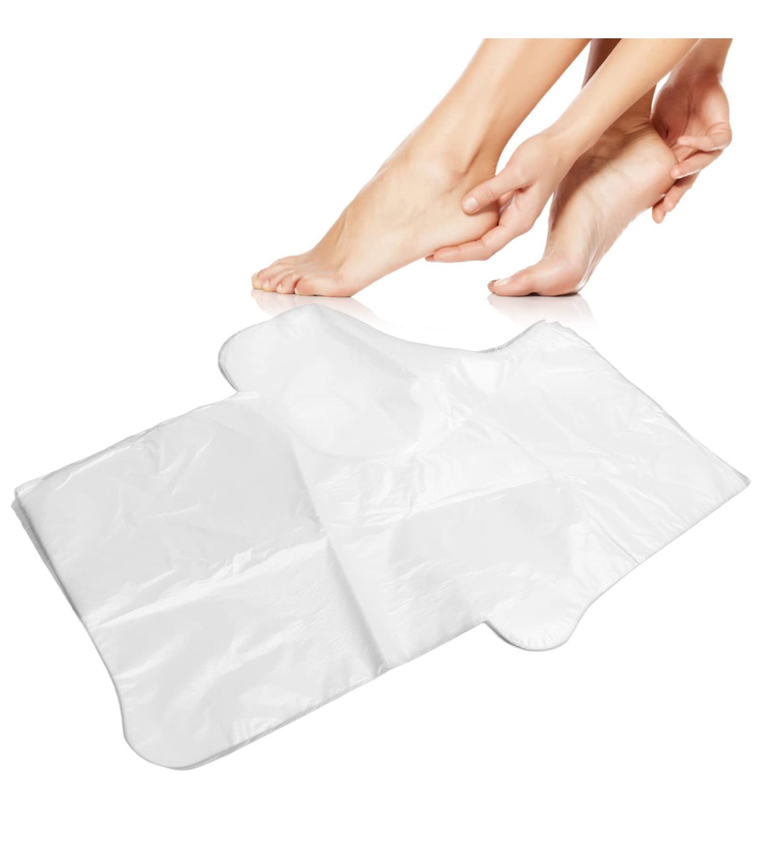 100 Pack Exfoliating Foot Peel Mask - Moisturizing & Delicate Foot Care for Smooth Skin | Acupuncture Shop - Buy Online on SooperMarket.com