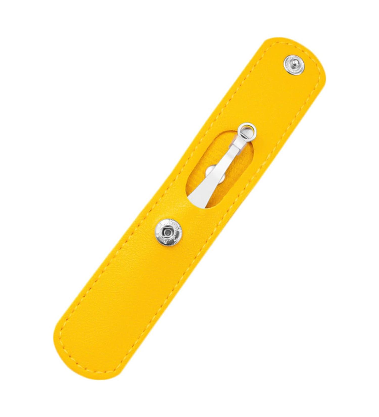 Buy NOLITOY Nose Hair Remover & Mustache Trimmer - Portable Stainless Steel Clippers 9.8x2.9cm Yellow - Fast International Shipping - Buy Online on SooperMarket.com
