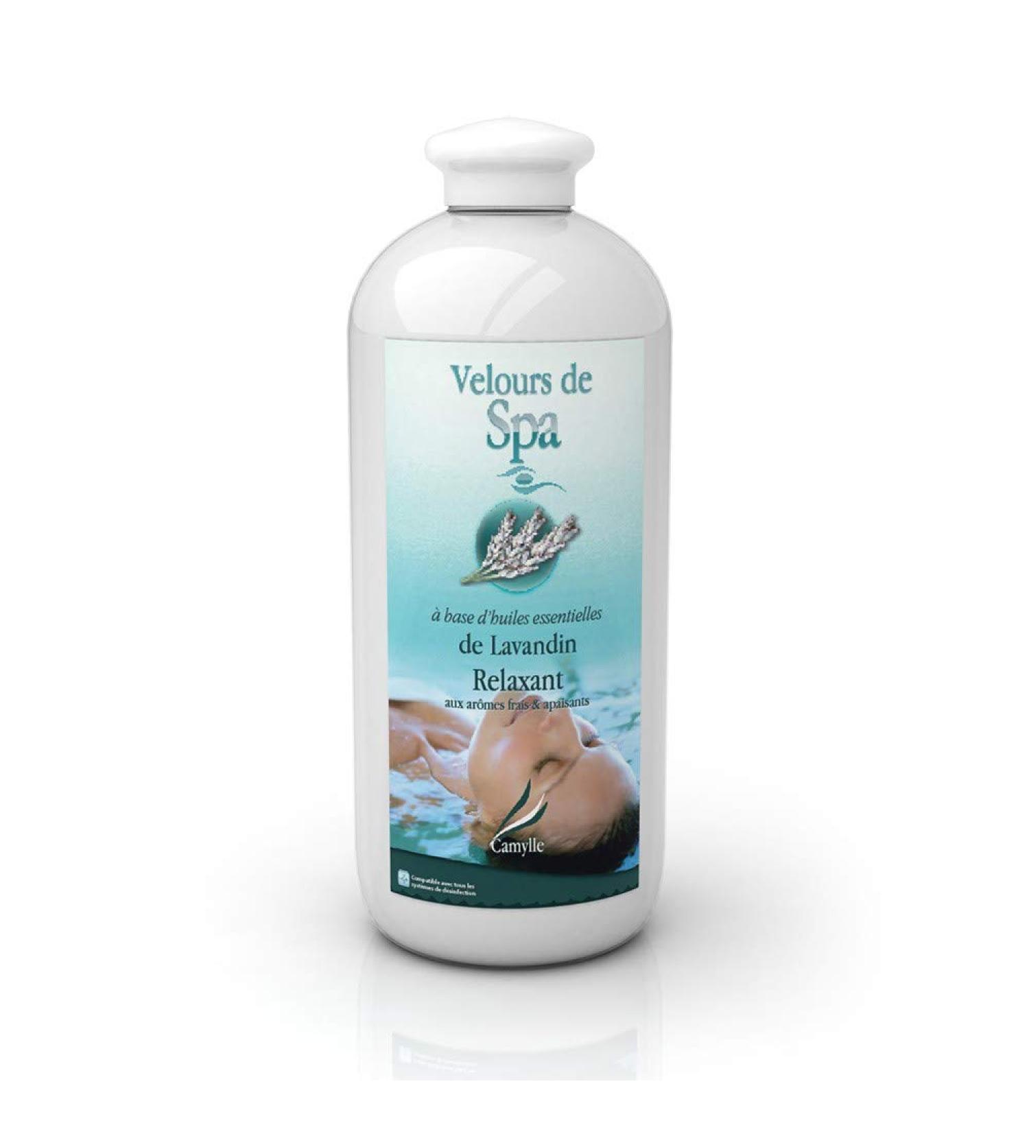 Buy Camylle Lavender Whirlpool Bath Additive - 1000ml | Natural Relaxing Etheric Oils for Soothing Spa Experience - Buy Online on SooperMarket.com
