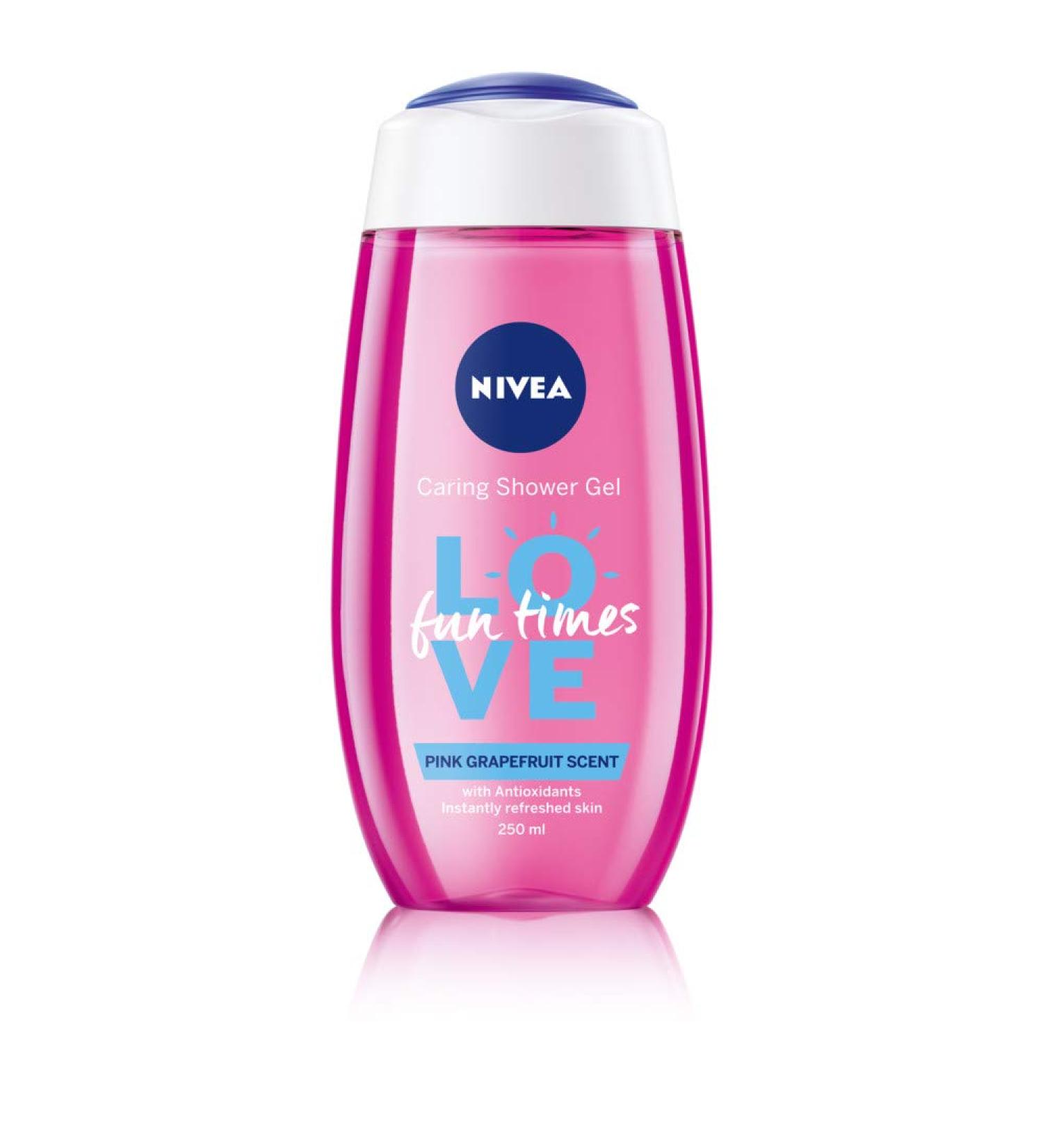 Nivea Nourishing Shower Gel Love Fun Times 250 g