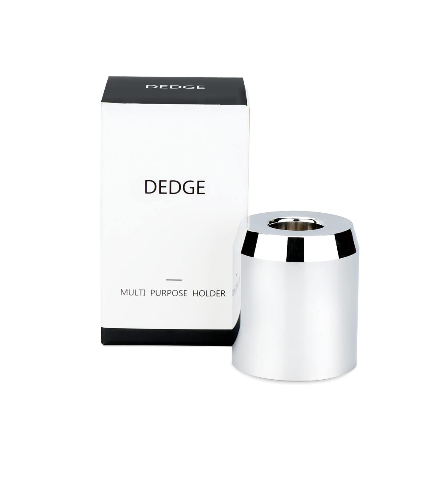DEdge Safety Razor Stand - Bathroom Accessory in Classic Chrome - Buy Online on SooperMarket.com
