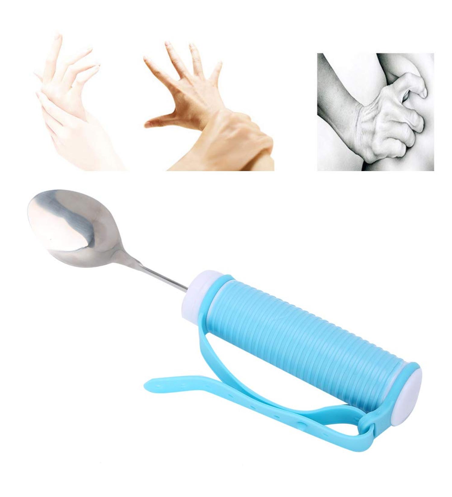 Dining Eating Aids Utensil High-Temperature Resistant Elderly Auxiliary Tableware Durable for Disabled The Elderly - Buy Online on SooperMarket.com