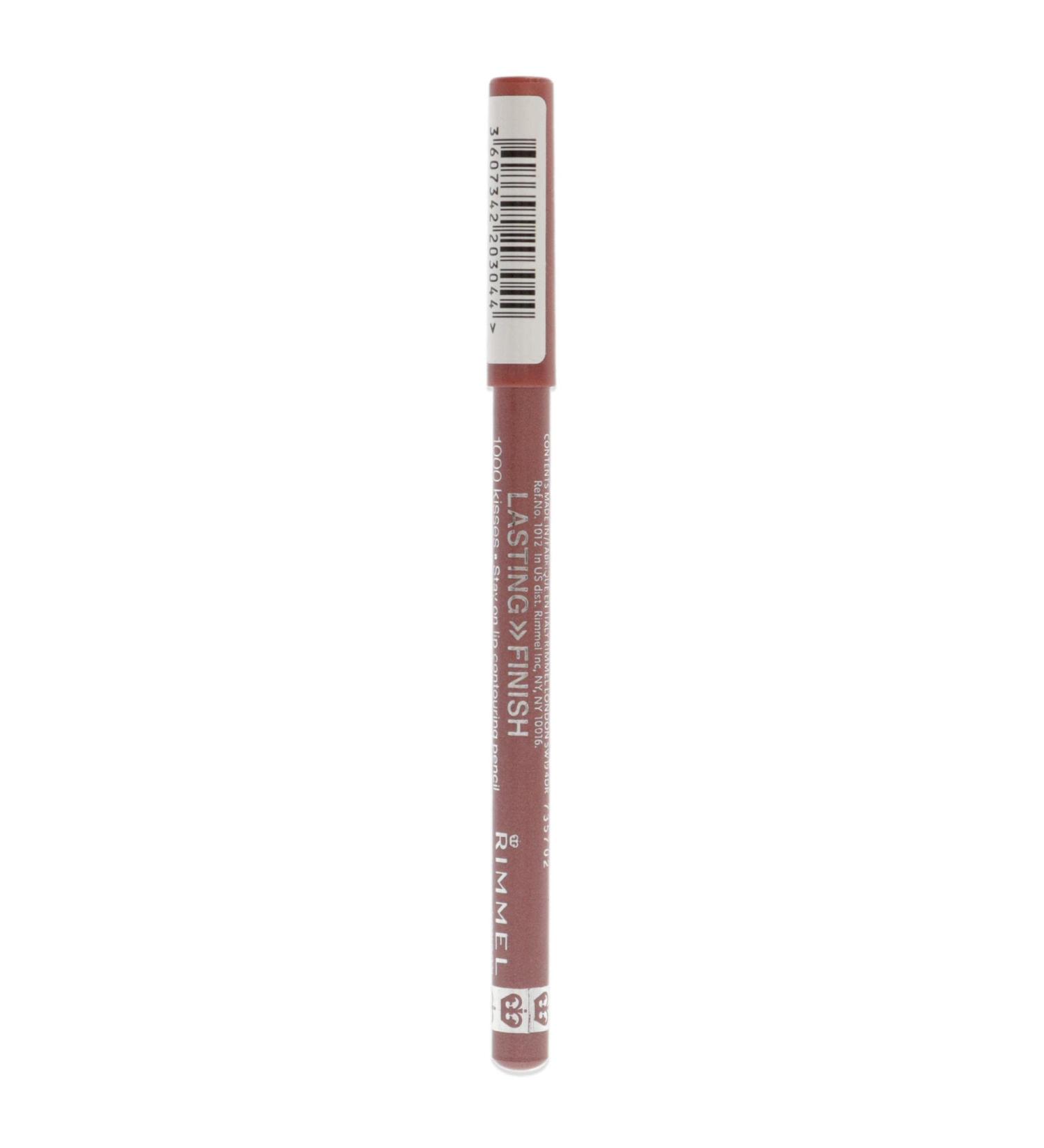 Rimmel London Lasting Finish 1000 Kisses Lip Liner - 007 Rose Quartz, 0.04 oz - Long-Lasting Lip Liner for Women - Buy Online on SooperMarket.com