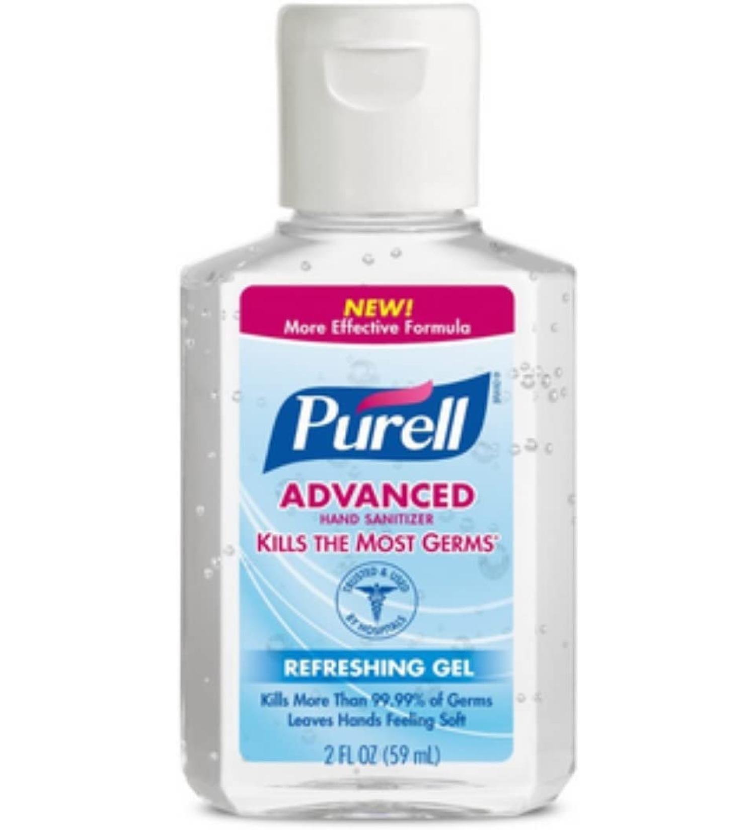 Purell Hand Sanitizer 2 oz (Pack of 2) - Killing 99.9% of Germs - 2 Fl Oz x 2 - Buy Online on SooperMarket.com
