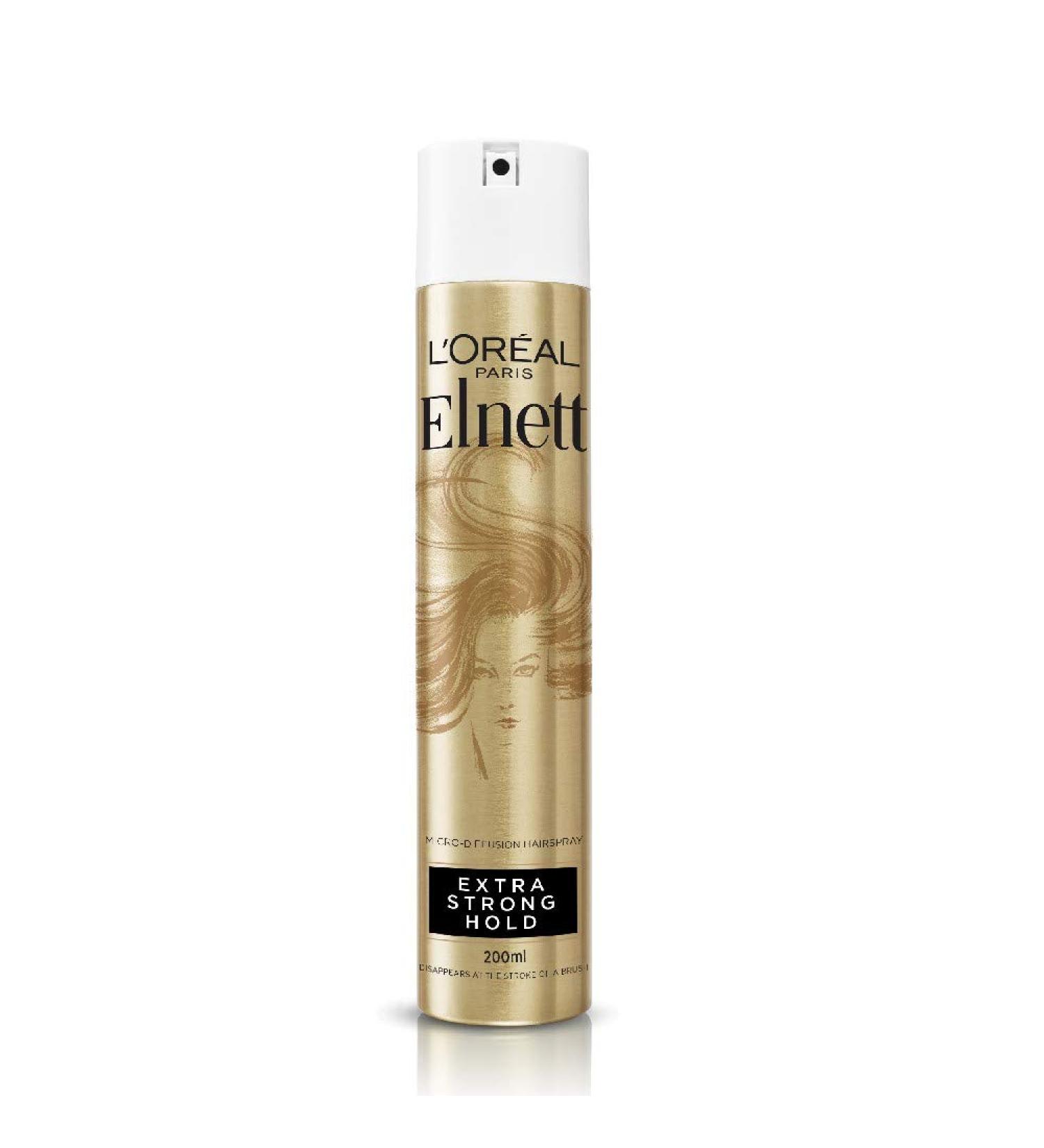 L'Oreal Paris Elnett Extra Strong Hold Hair Spray 200 ml - Buy Online on SooperMarket.com