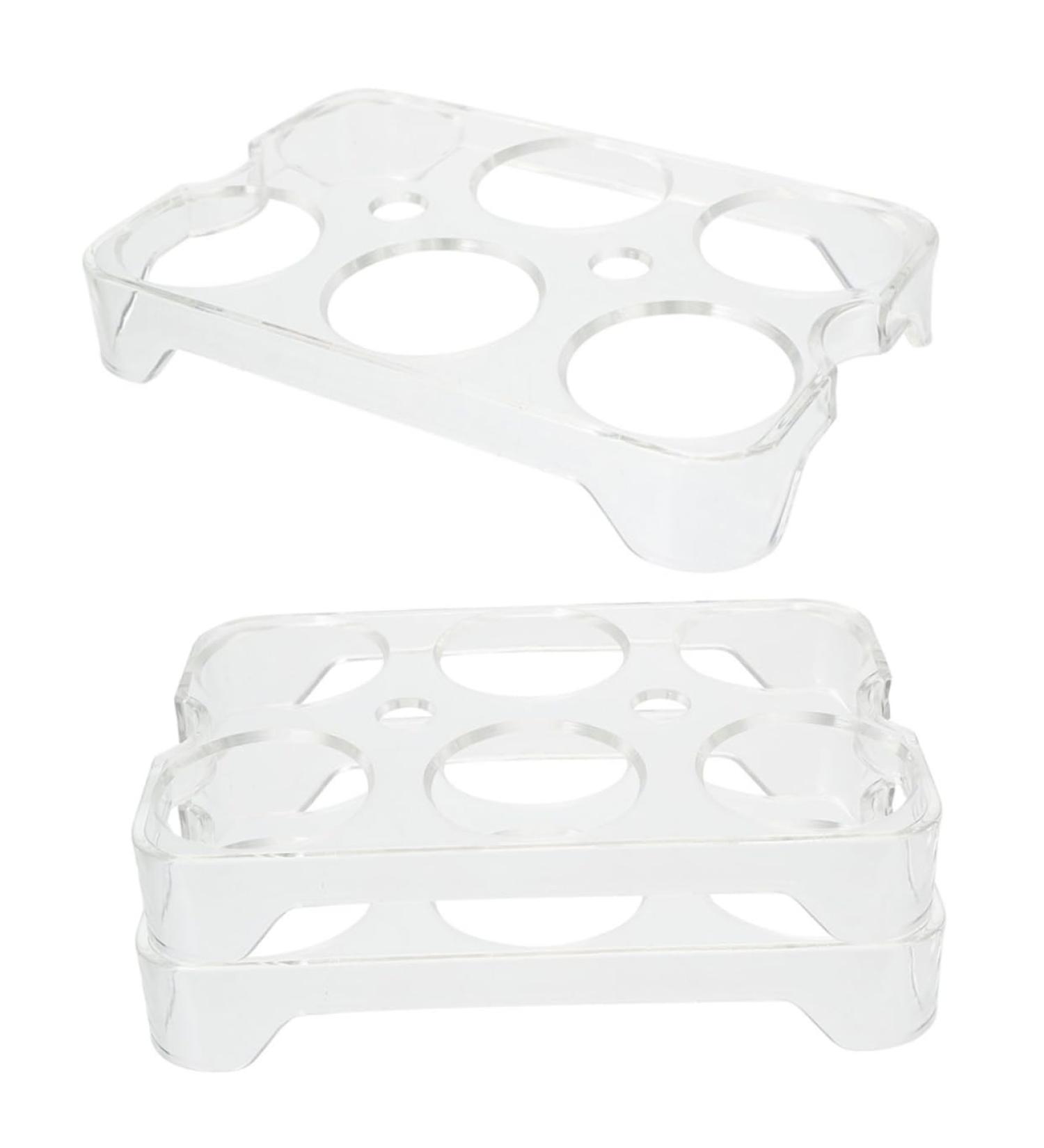 OSALADI Egg Holder Storage 3pcs egg storage racks egg holder refrigerator refrigerator egg storage drawer egg rack - Buy Online on SooperMarket.com