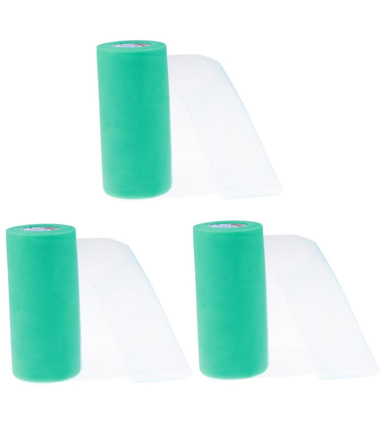 Operitacx Tulle Decoration 3 Rolls Decor Tulle Craft Diy Tutu Craft Wedding Tulle Skirt Medium Hard United States Wedding Favors - Buy Online on SooperMarket.com