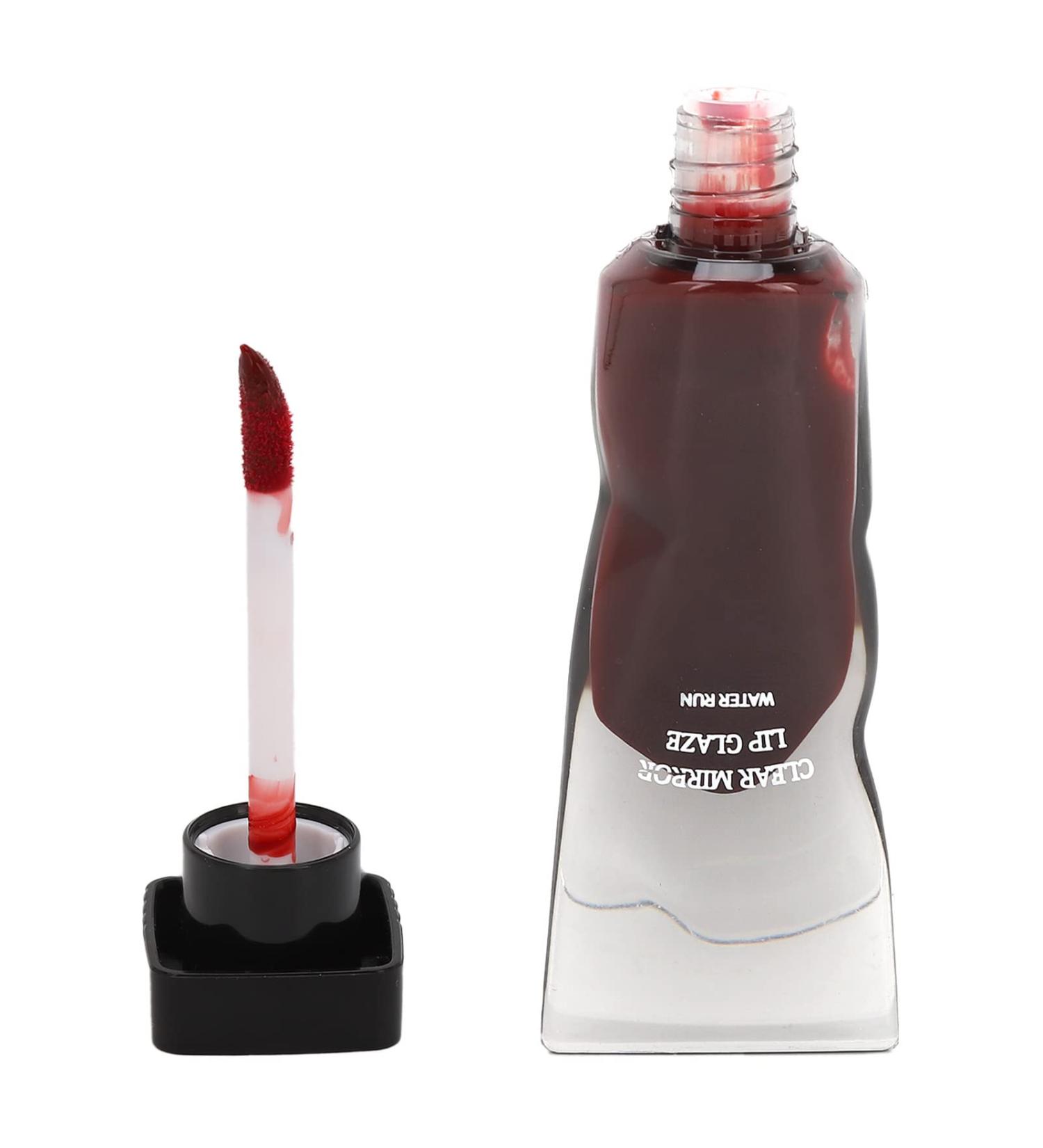 Yinhing Clear Mirror Lip Gloss - Long Lasting Black Lip Glaze for Independent Women | 5g Elegant Style - Buy Online on SooperMarket.com