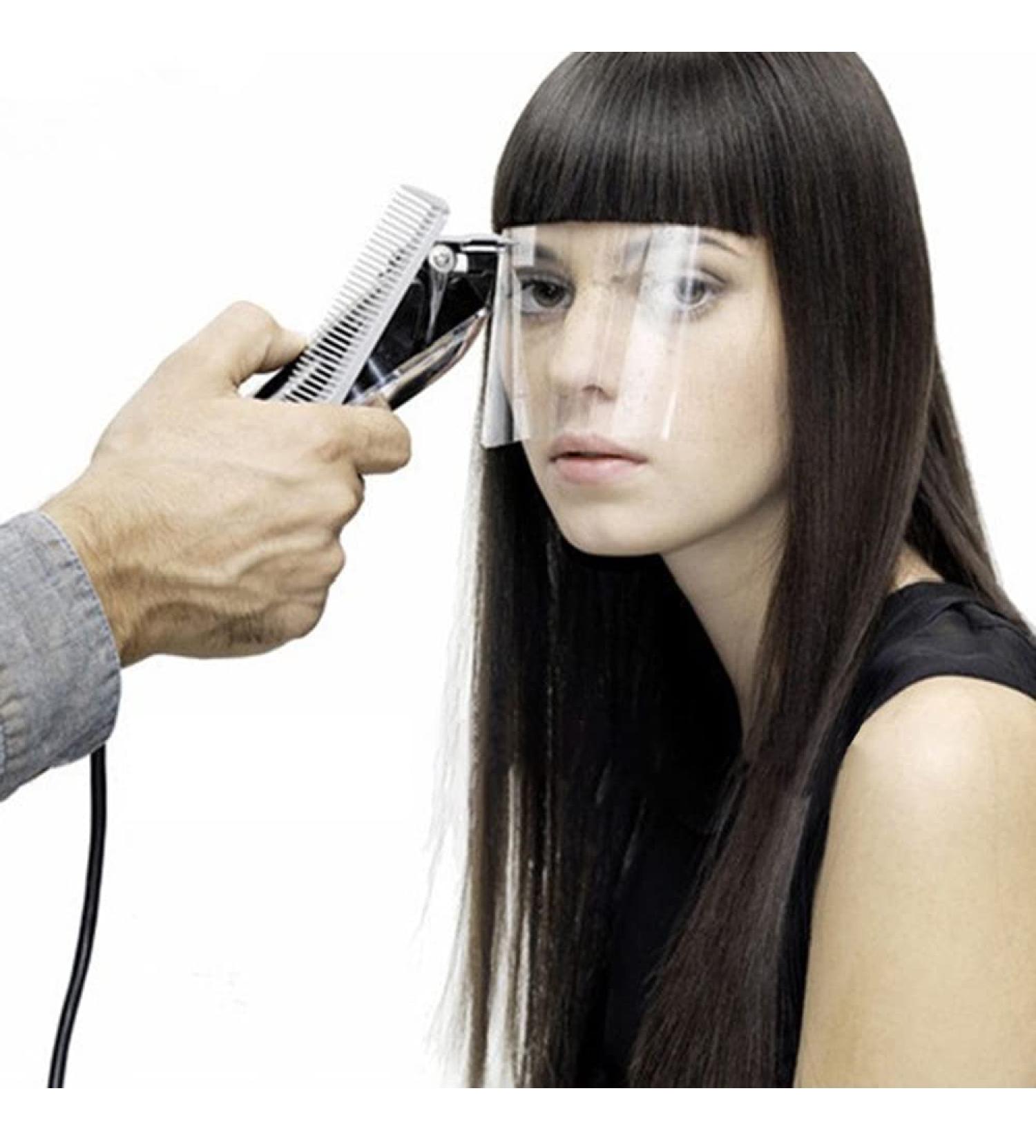 Hairspray Shield Mask | Makeup Protector for Haircuts | Barber & Salon Face Protection - Buy Online on SooperMarket.com