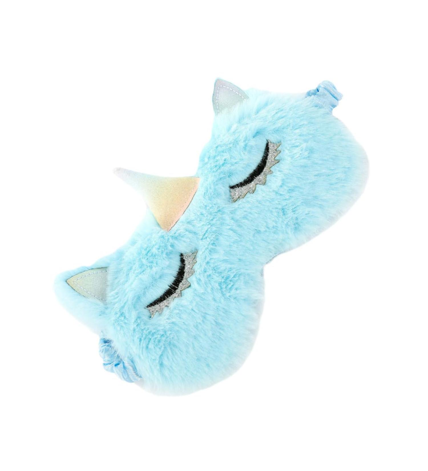 NOLITOY Night Blindfold Sleep Mask | Comfortable Eye Cover for Better Sleep | Blue | International Shipping Available - Buy Online on SooperMarket.com