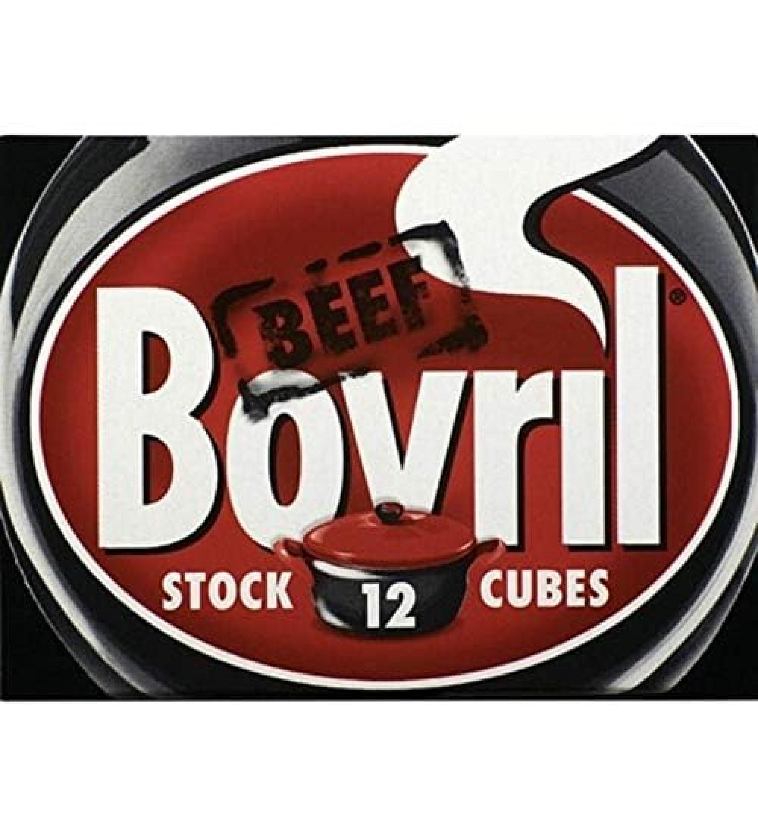 Bovril Stocks Cubes - 4 x 12 pack