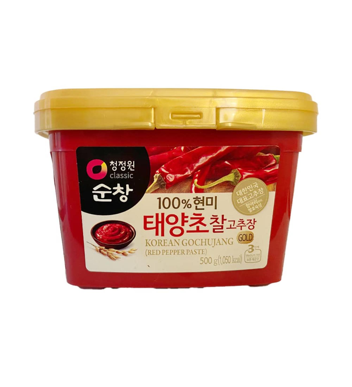 CJO Daesang Red Pepper Paste Korean Gochujang Sweet Spicy Chili Sauce 500g 500 g (Pack of 1) - Buy Online on SooperMarket.com