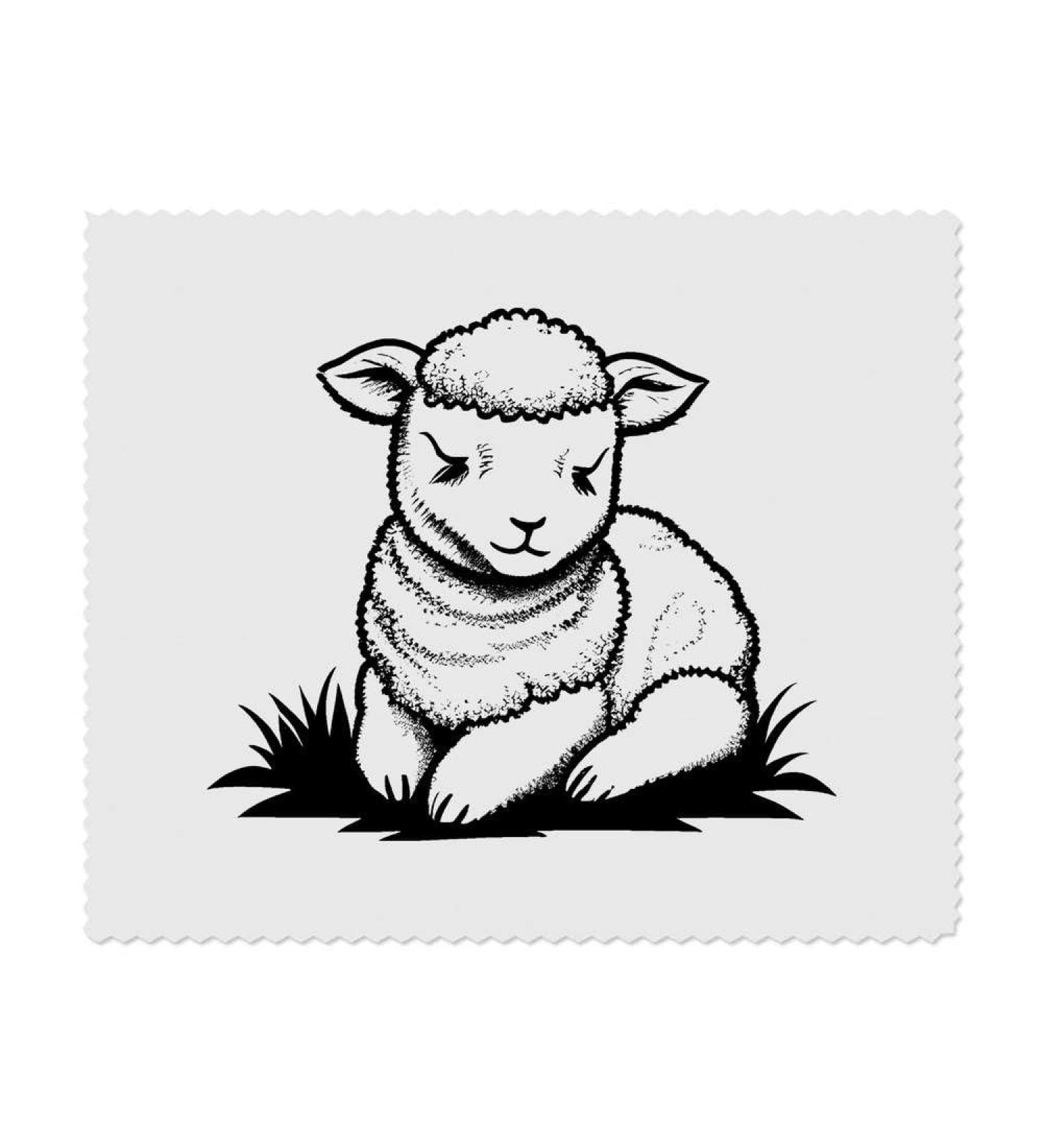 Buy 2 x Sleeping Lamb Microfiber Cleaning Cloths - Eco-Friendly Ultra Soft Perfect for All Surfaces - International Shipping Available - Buy Online on SooperMarket.com