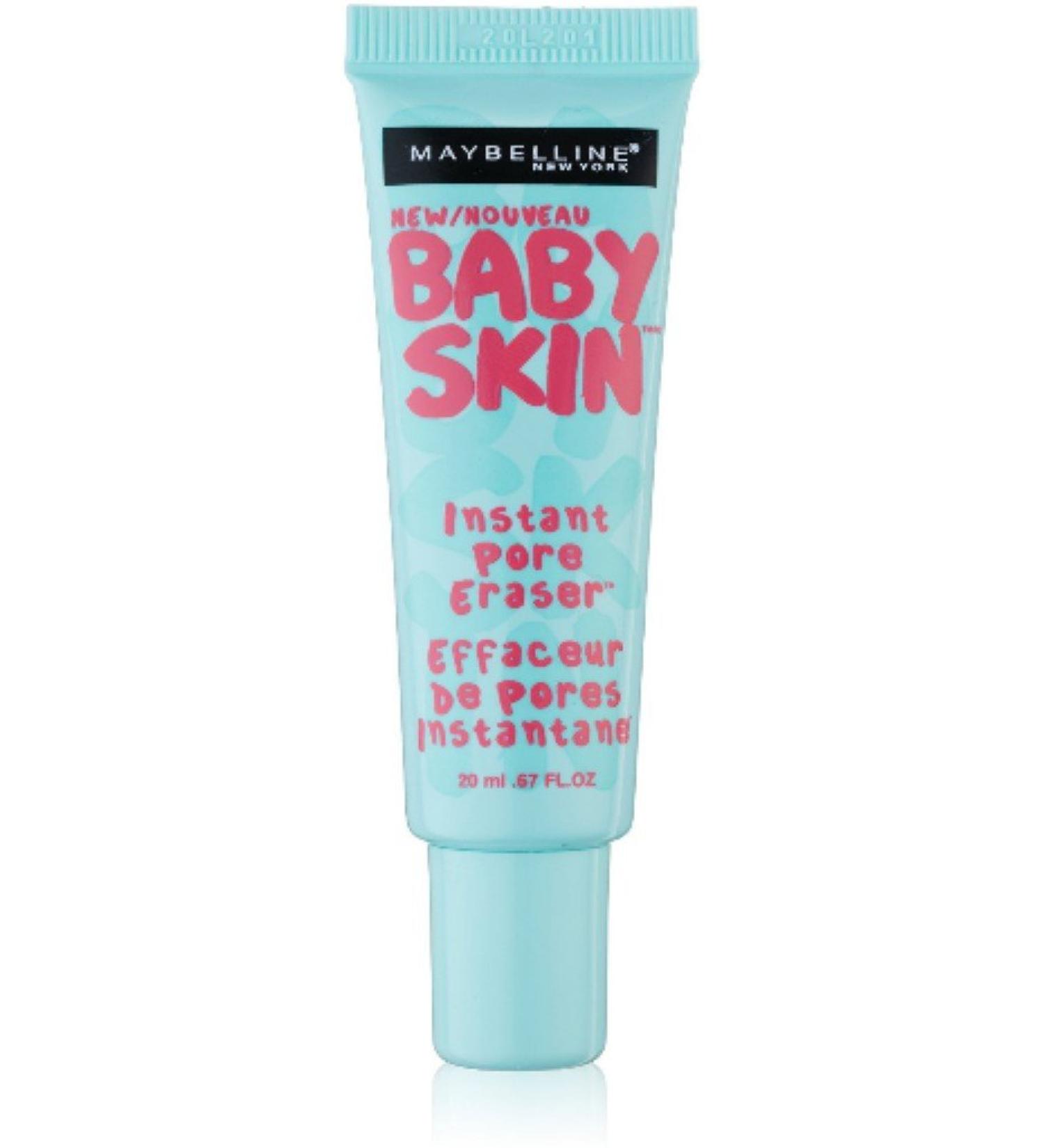 Maybelline New York Baby Skin Instant Pore Eraser Primer 0.67 oz (Pack of 4)