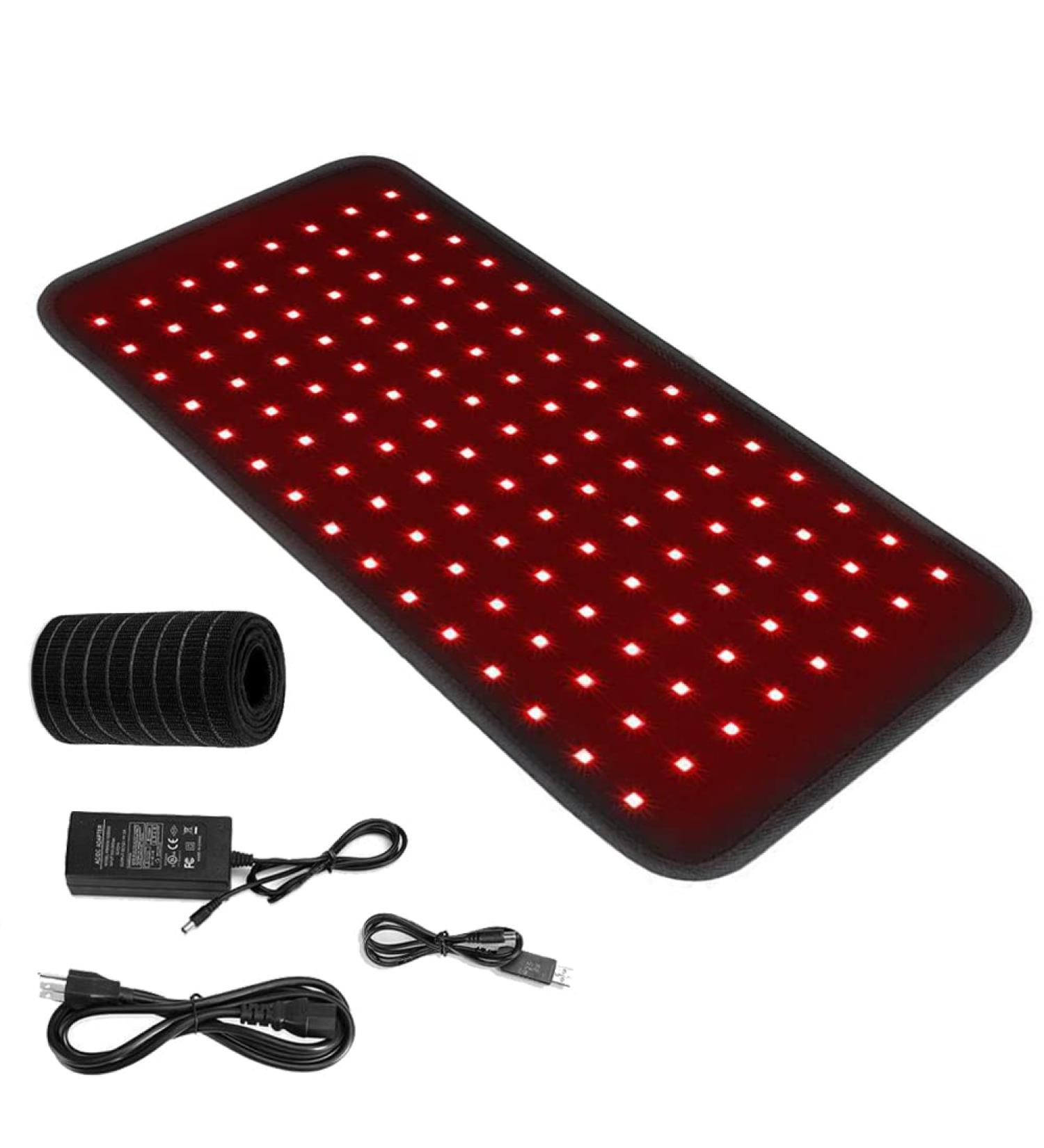 UEIDIHI Red Infrared Light Therapy Belt LED Red Light Therapy Belt for Pain Relief Flexible Wearable Wrap Deep Therapy Pad with 2 Wavelengths - Buy Online on SooperMarket.com