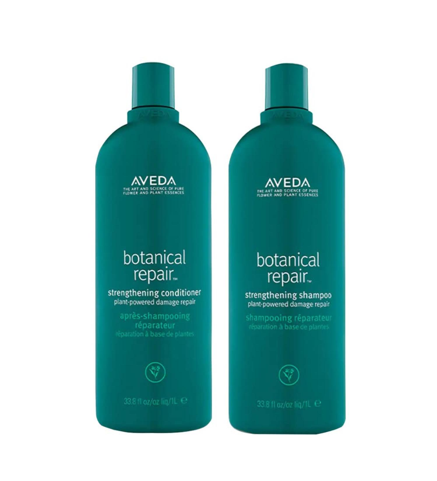 Aveda Botanical Repair Strengthening Shampoo & Conditioner Set - 1000ml Duo - Buy Online on SooperMarket.com