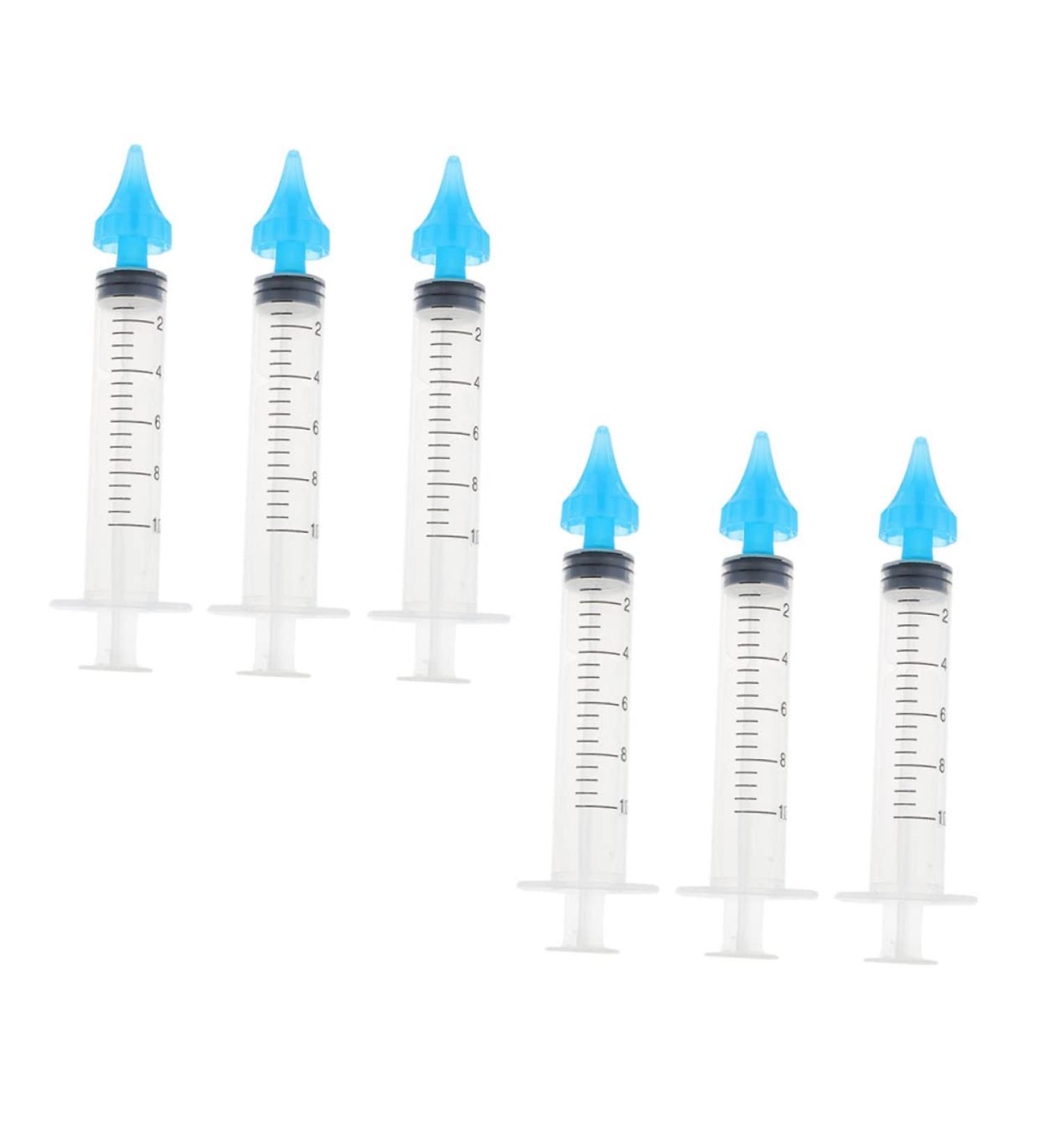 6pcs Ear Wax Remover Syringe Set for Vacuum Cleaner - Ear Cleaning Tool Kit - Buy Online on SooperMarket.com