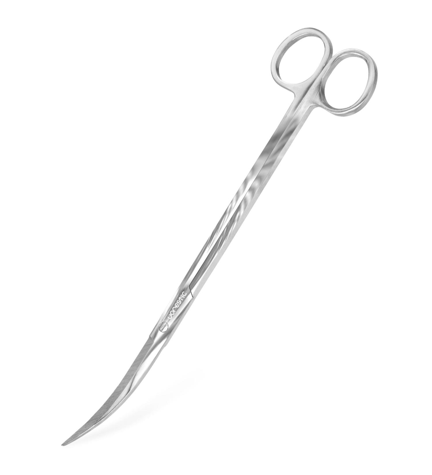 VORESTIC 25cm Curved Aquarium Scissors - Aquascaping Tools for Terrarium Plants - Buy Online on SooperMarket.com