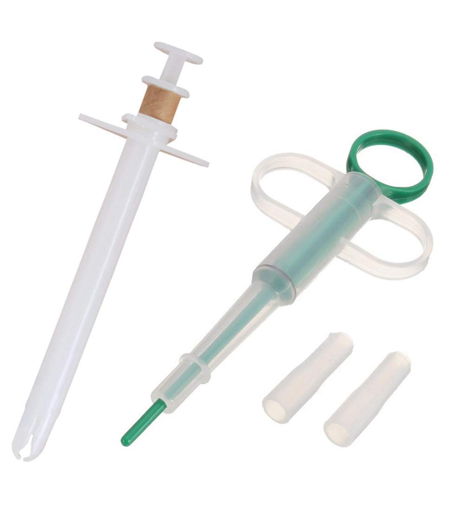 PIVBY Cat Pill Shooter - Pet Piller Gun for Easy Medication Dispensing - Pack of 2 - Buy Online on SooperMarket.com