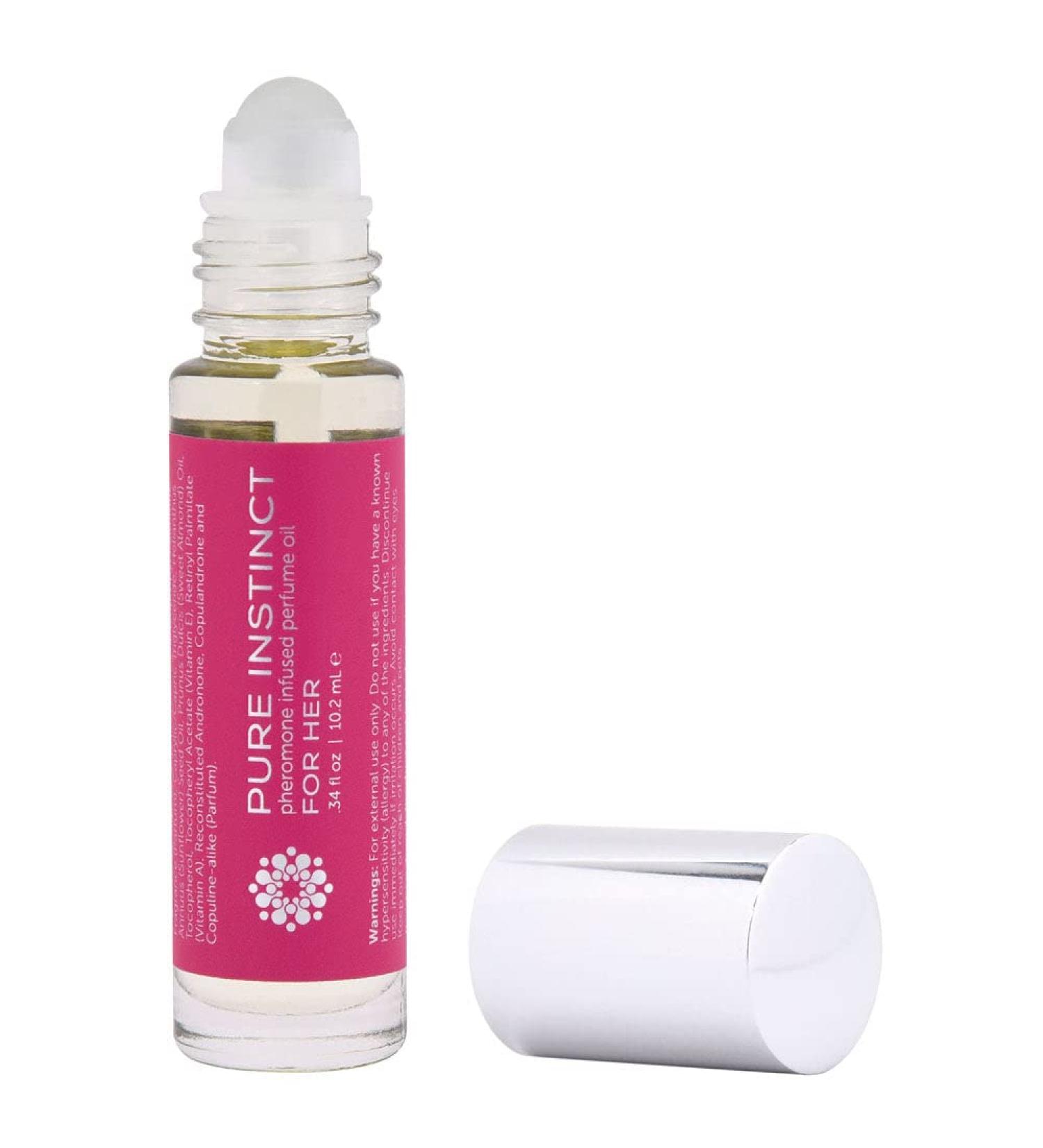 Pure Instinct Pheromone Perfume Oil for Her - Roll on 10.2 ml | 0.34 Fl. Oz - Buy Online on SooperMarket.com