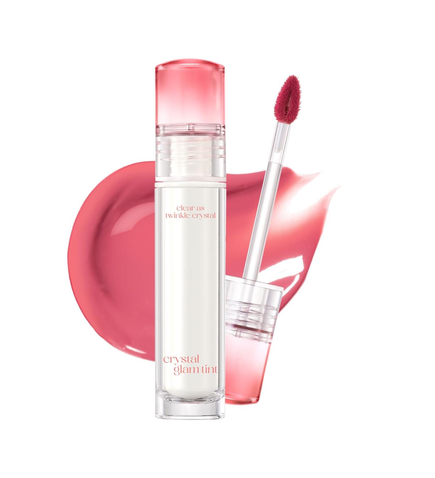 CLIO Crystal Glam Tint 006 Daily Mauve - Glossy Lightweight Long-Lasting Lip Tint for Hydration & Shine - Buy Online on SooperMarket.com