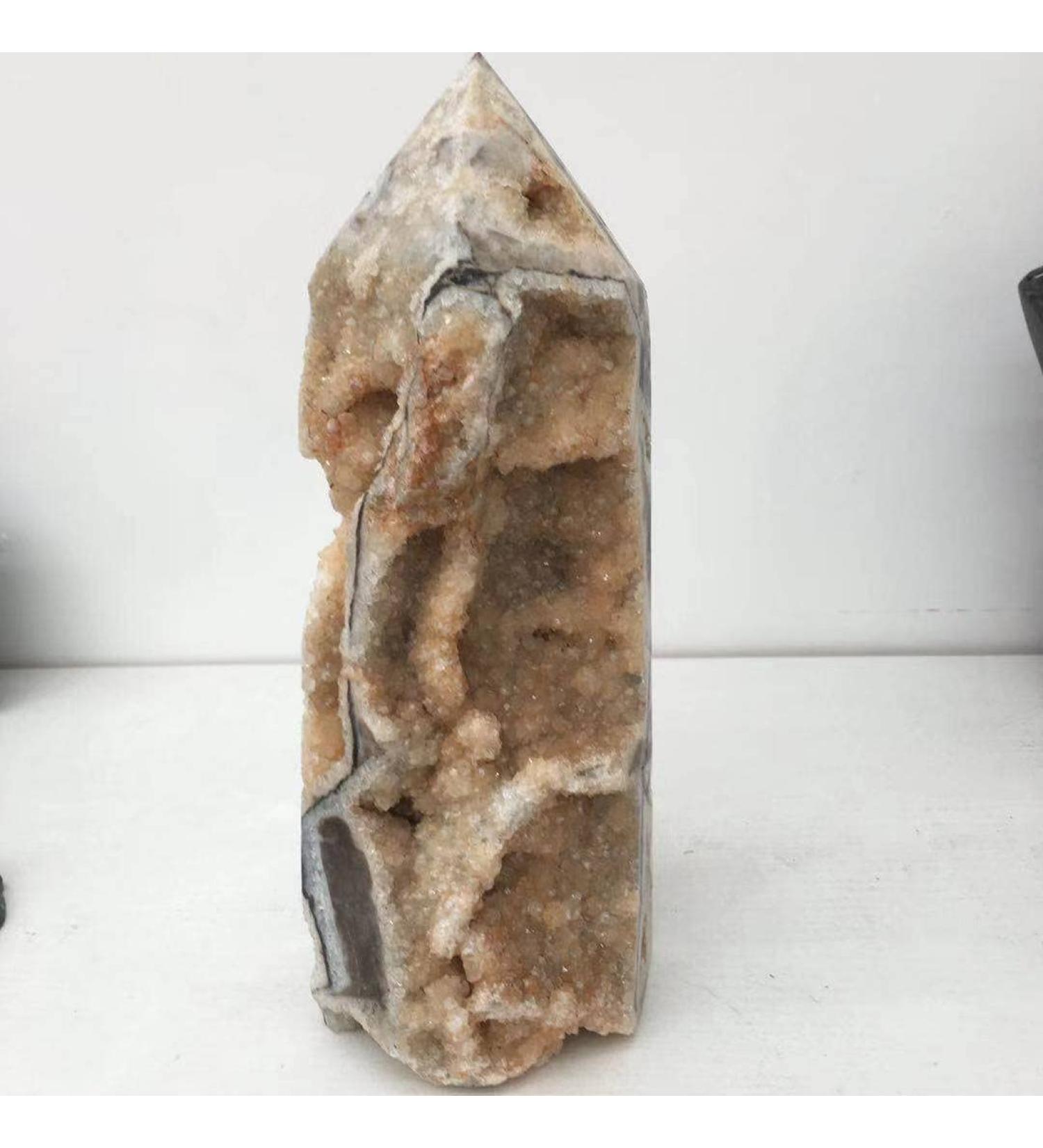 ARrase Natural Crystal Natural Flashing Star ore raw Stone Scepter (Size : 700-750g) - Buy Online on SooperMarket.com