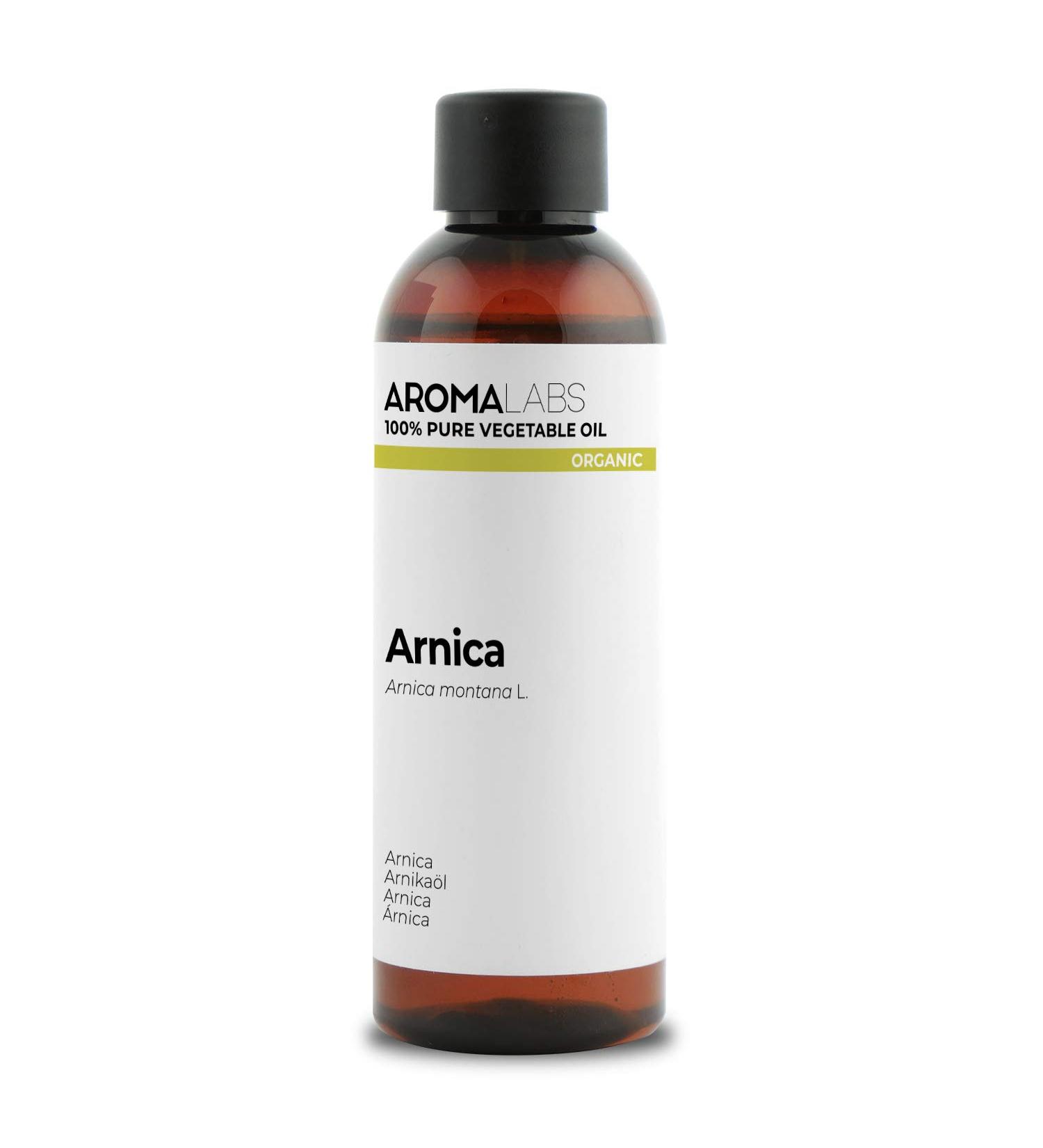 Buy Bio Macerate Arnica Oil - 100ml | 100% Pure Natural & Cosmos Certified | Aroma Labs - International Shipping - Buy Online on SooperMarket.com
