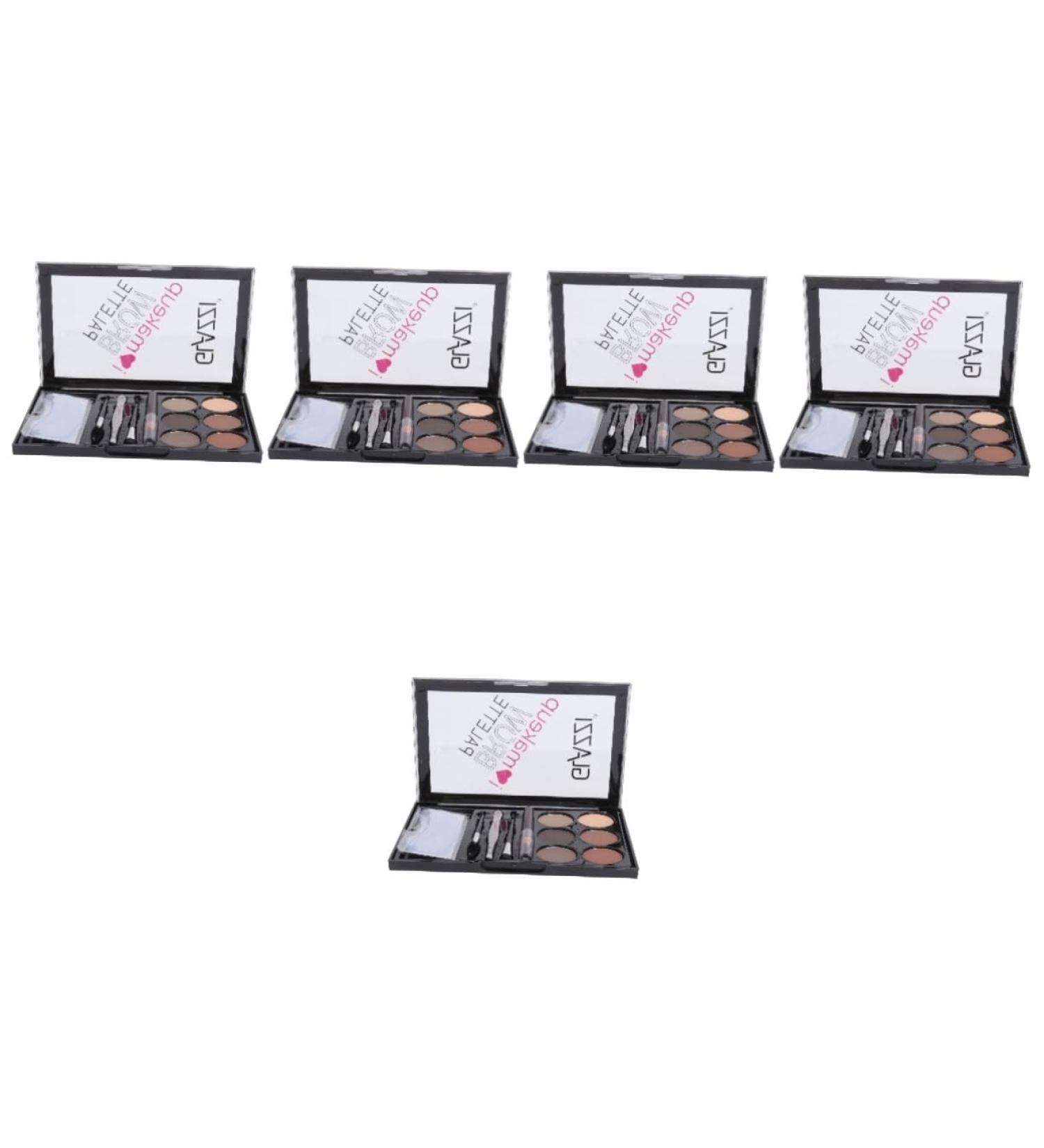 NOLITOY 5 Sets Eyebrow Powder Set Eye Shadow Makeup Eyebrow Powder Cosmetic Brush Eyebrow Pencil - Buy Online on SooperMarket.com