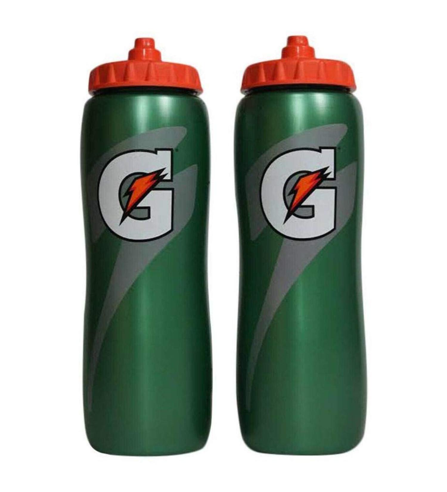 Gatorade 32 Oz Squeeze Water Sports Bottle - Pack of 2, New Easy Grip Design - Buy Online on SooperMarket.com